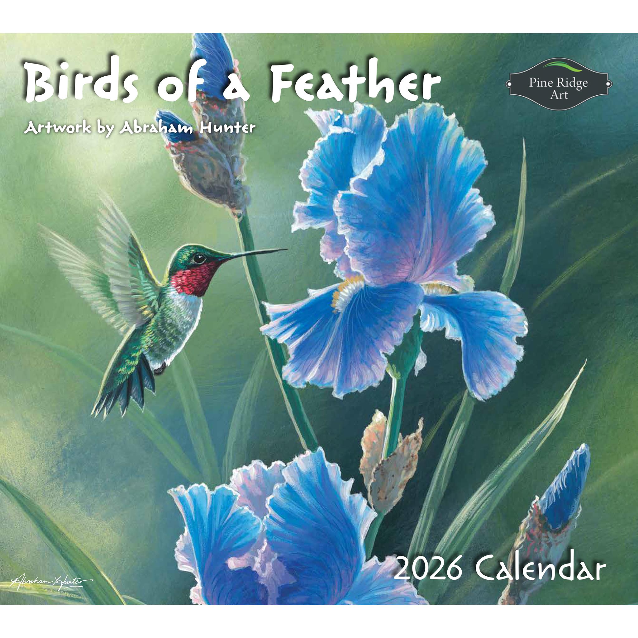 Calendrier mural Birds Of A Feather 2026 - Disponible uniquement en ligne