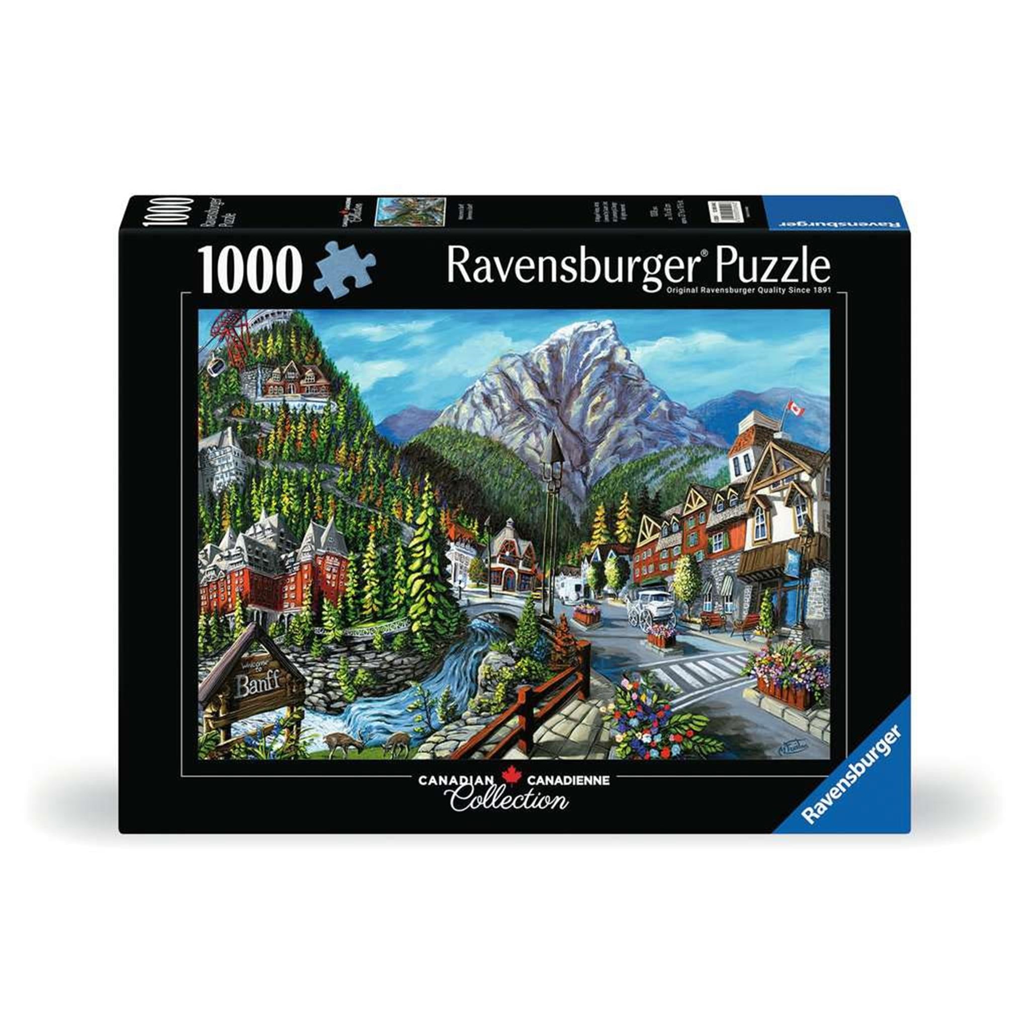 Bienvenue dans le puzzle Banff 1000 pièces Ravensburger
