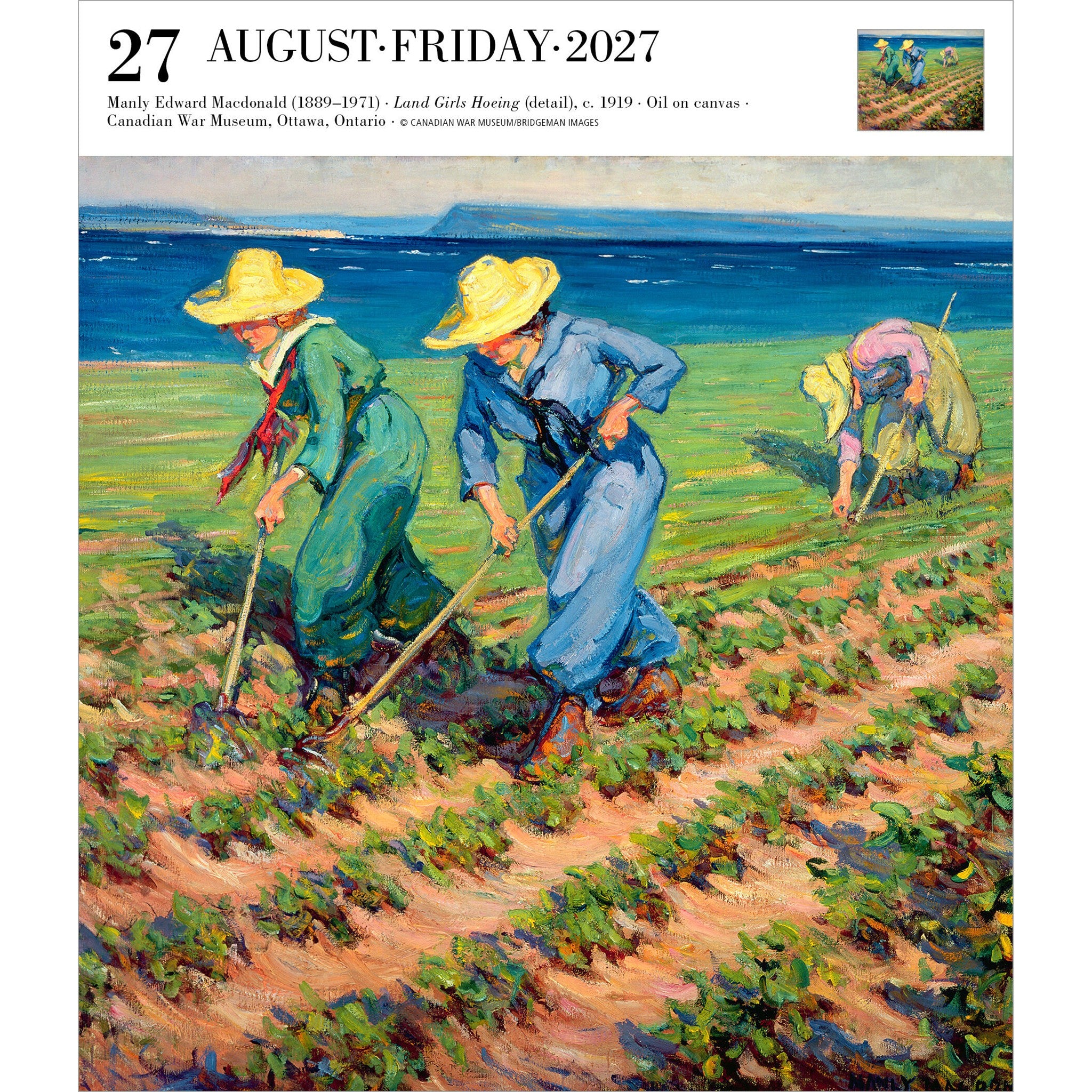 Art Gallery 2027 Box Calendar