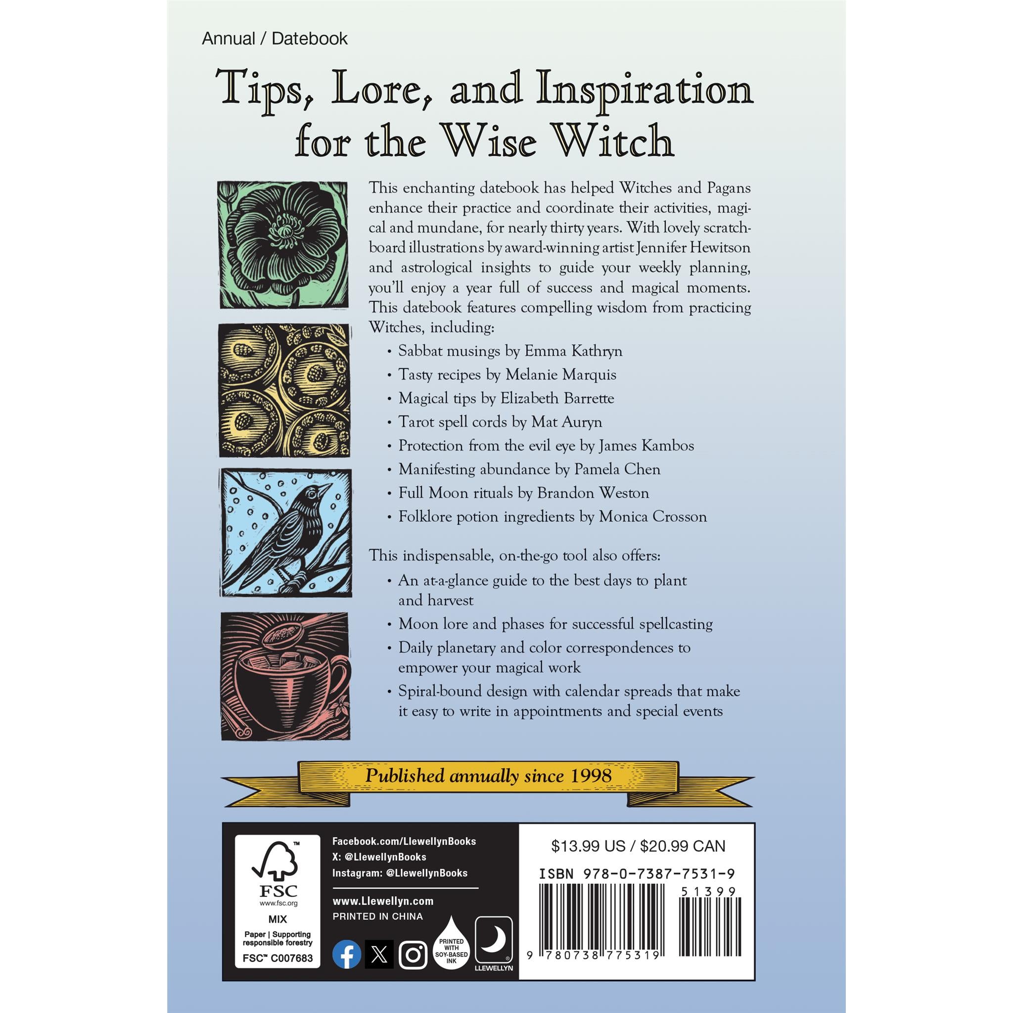 Agenda des sorcières 2026