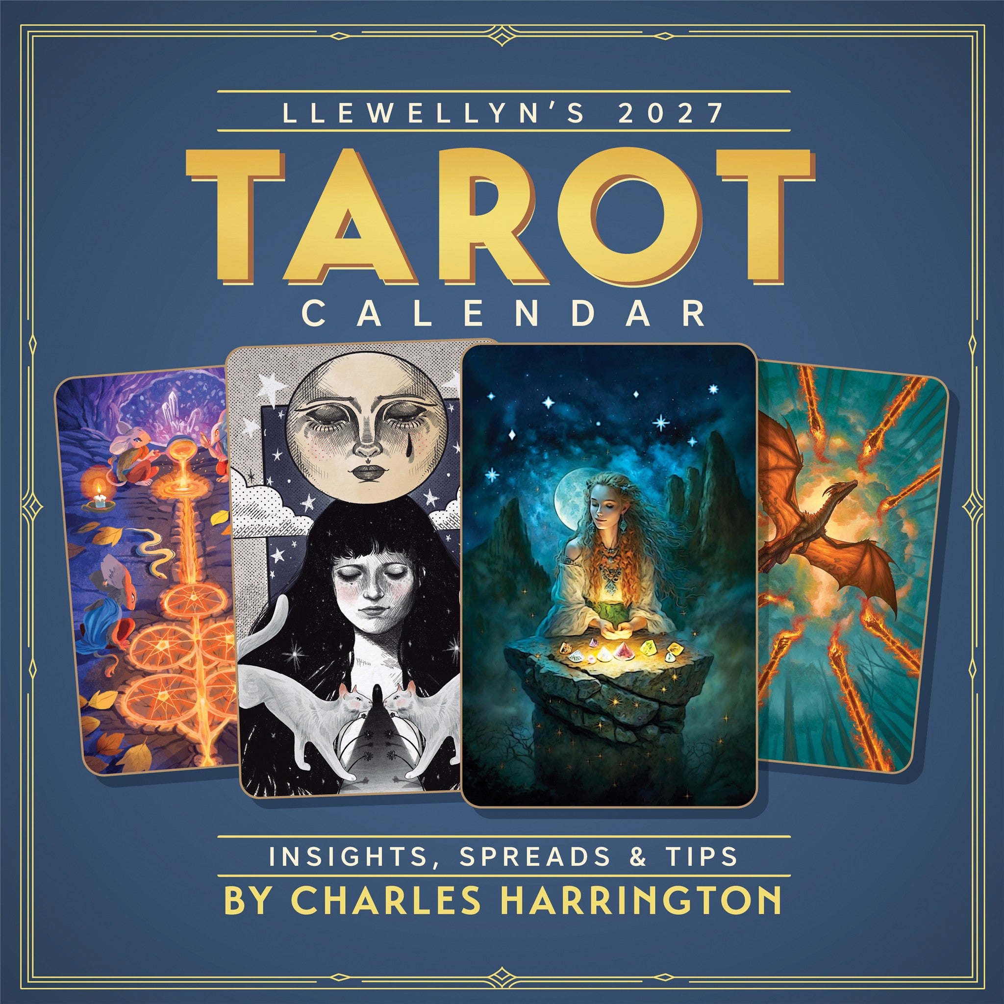 Tarot 2027 Wall Calendar