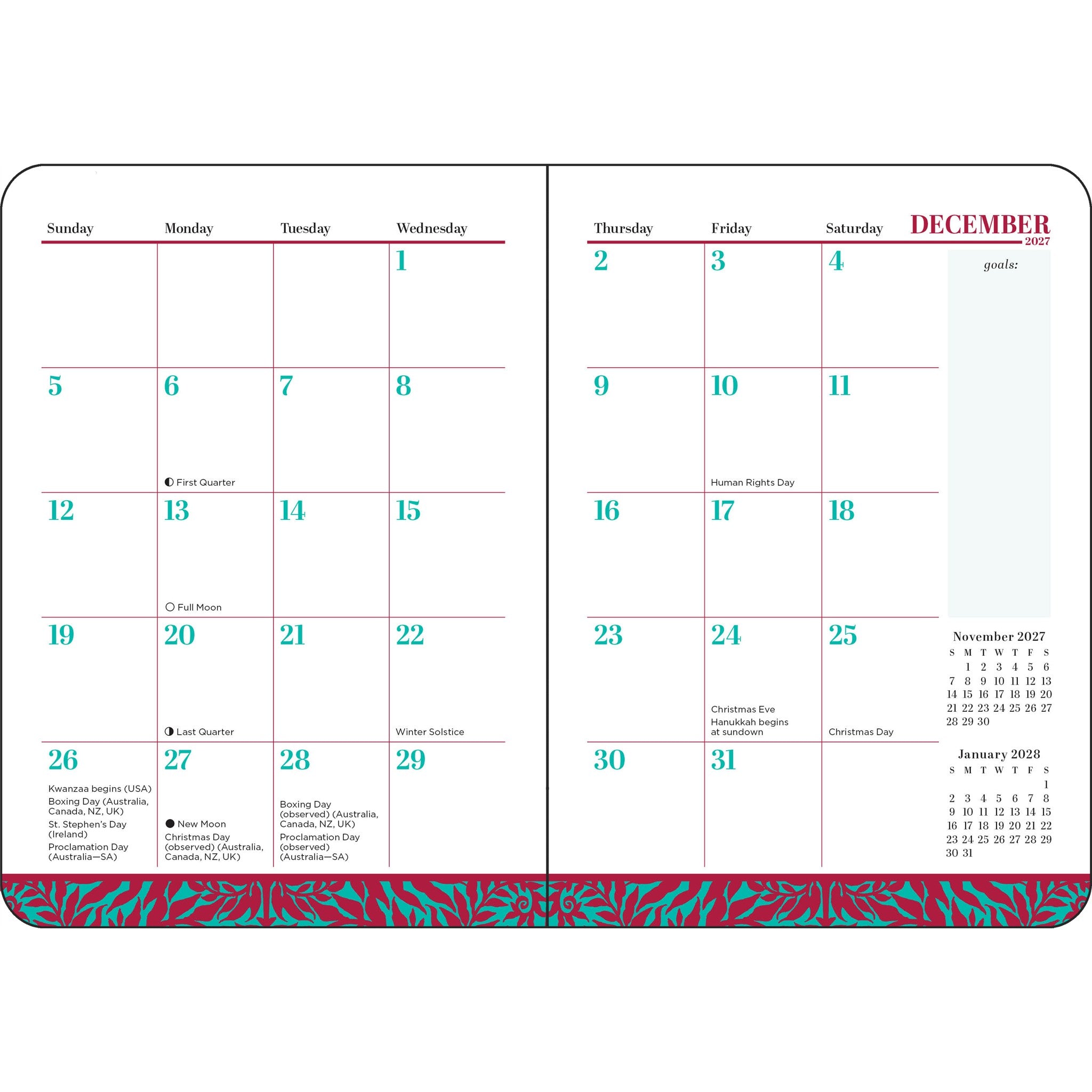 Spicy Book Club 2026-2027 Engagement Calendar