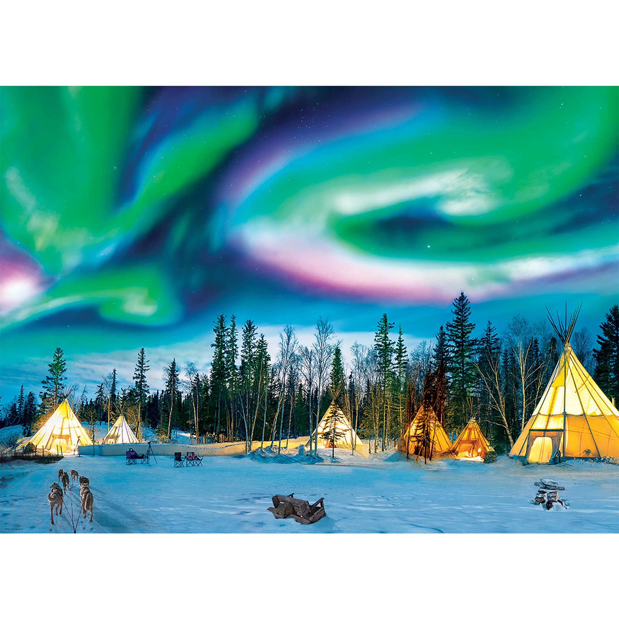 Northern Lights Yellowknife Exclusive 1000 Piece Puzzle