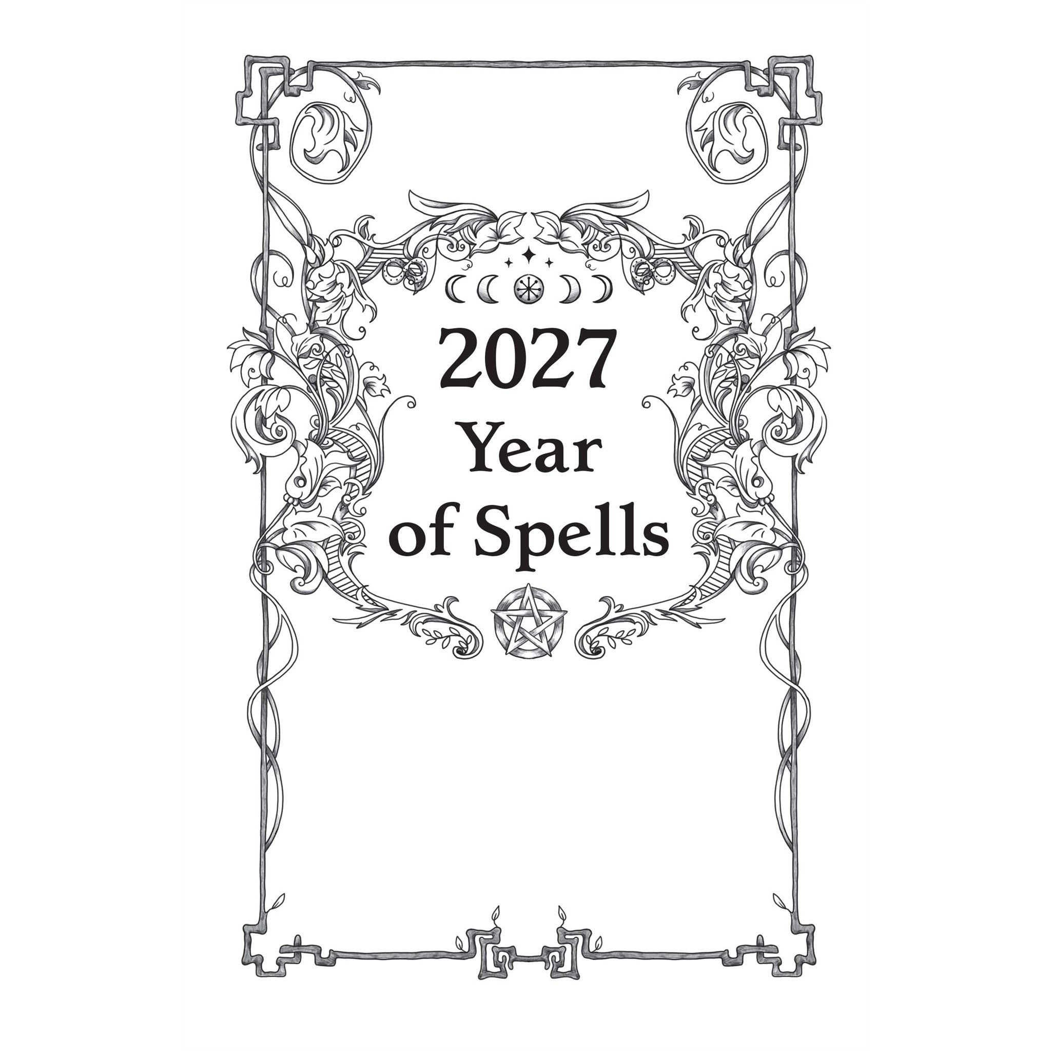 Witches' Spell-A-Day Almanac 2027 Engagement Calendar