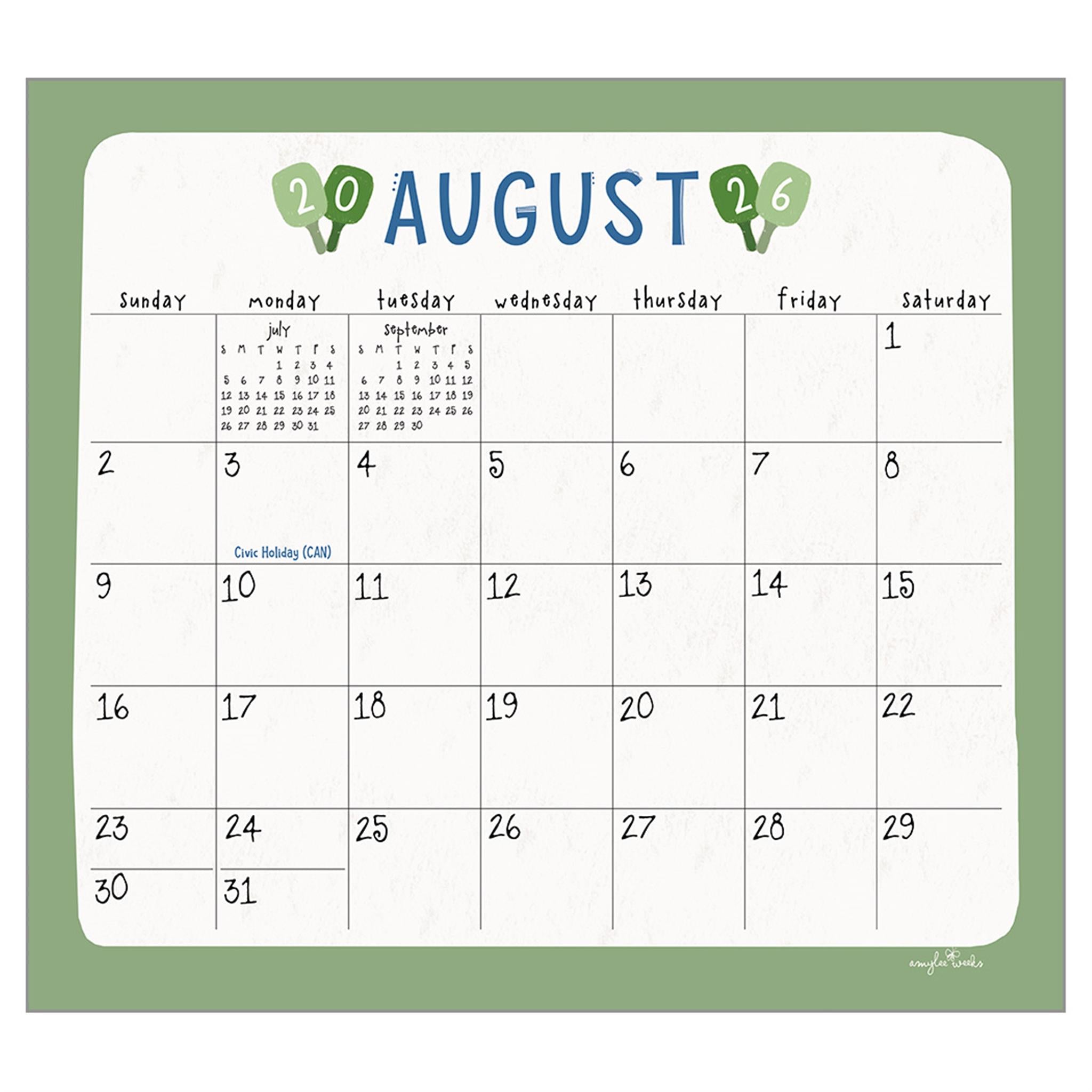 Pickleball 2026 Deluxe Wall Calendar - Online Only