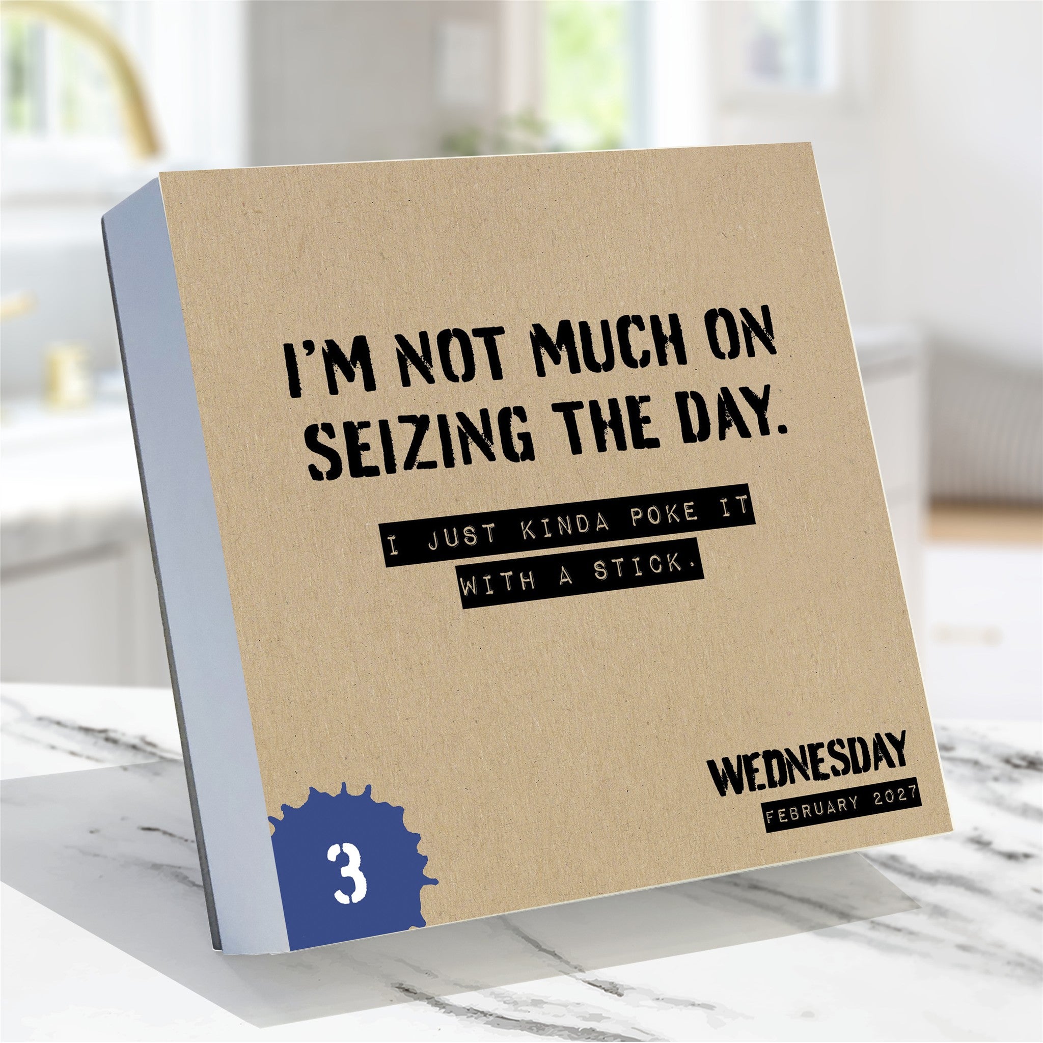 Anti Affirmations/Daily Sarcasm 2027 Box Calendar - Online Only