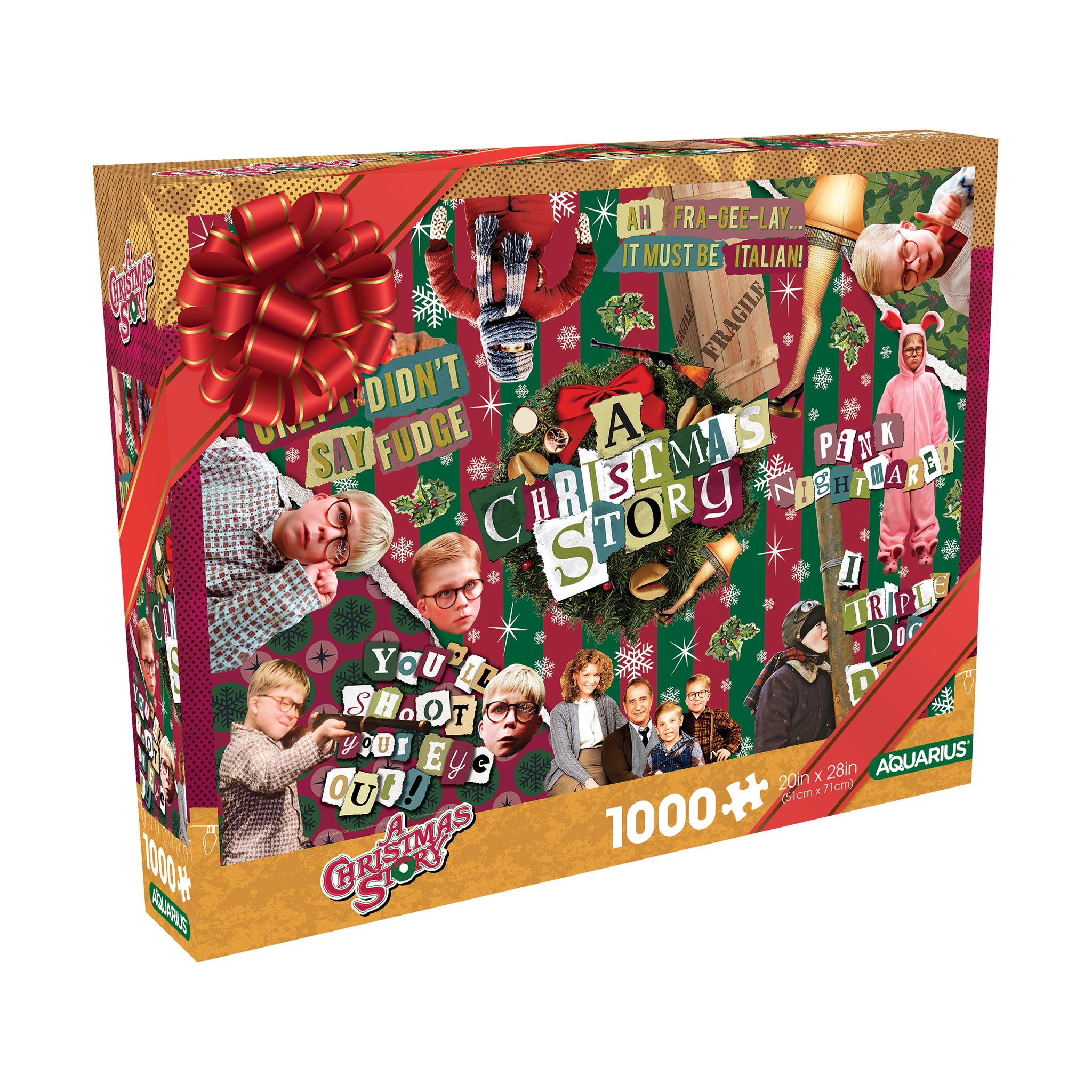 Puzzle de 1000 pièces « A Christmas Story Triple Dog Dare »