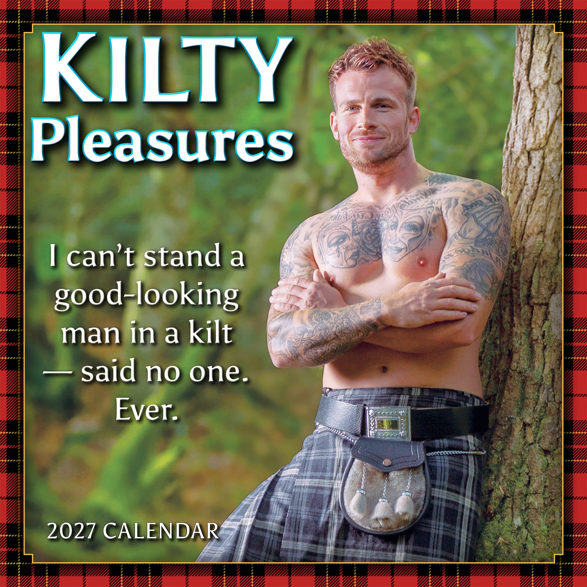 Kilty Pleasures 2027 Mini Calendar