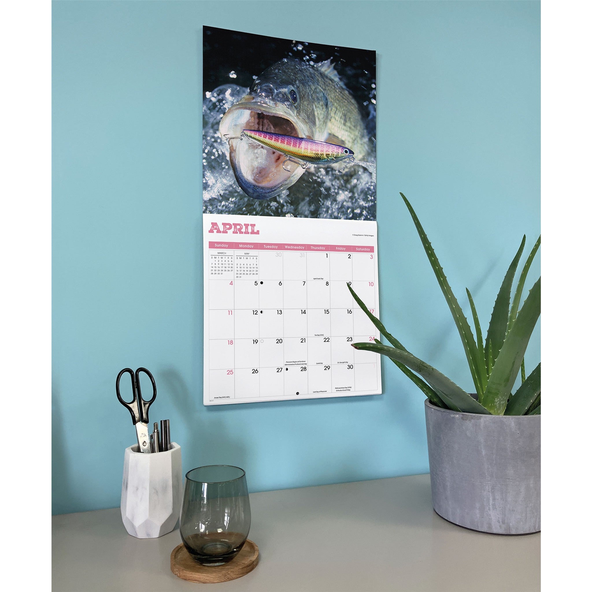 Calendrier mural Basse 2027