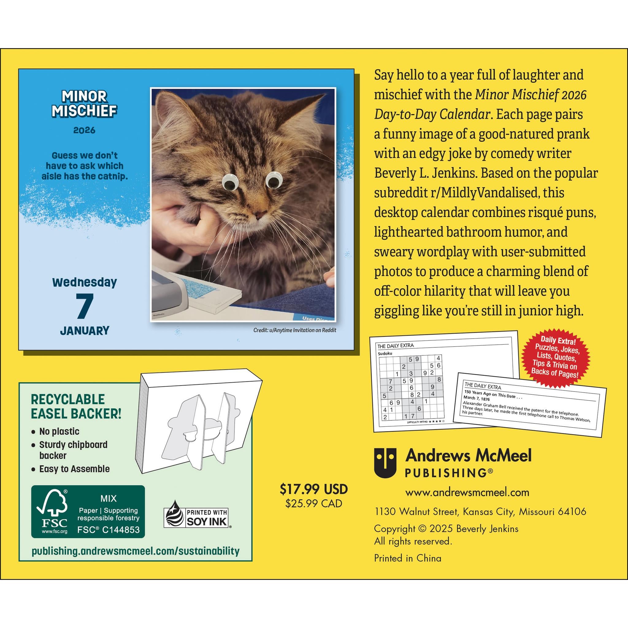 Calendrier de l'Aventure Mineure 2026 - Disponible uniquement en ligne