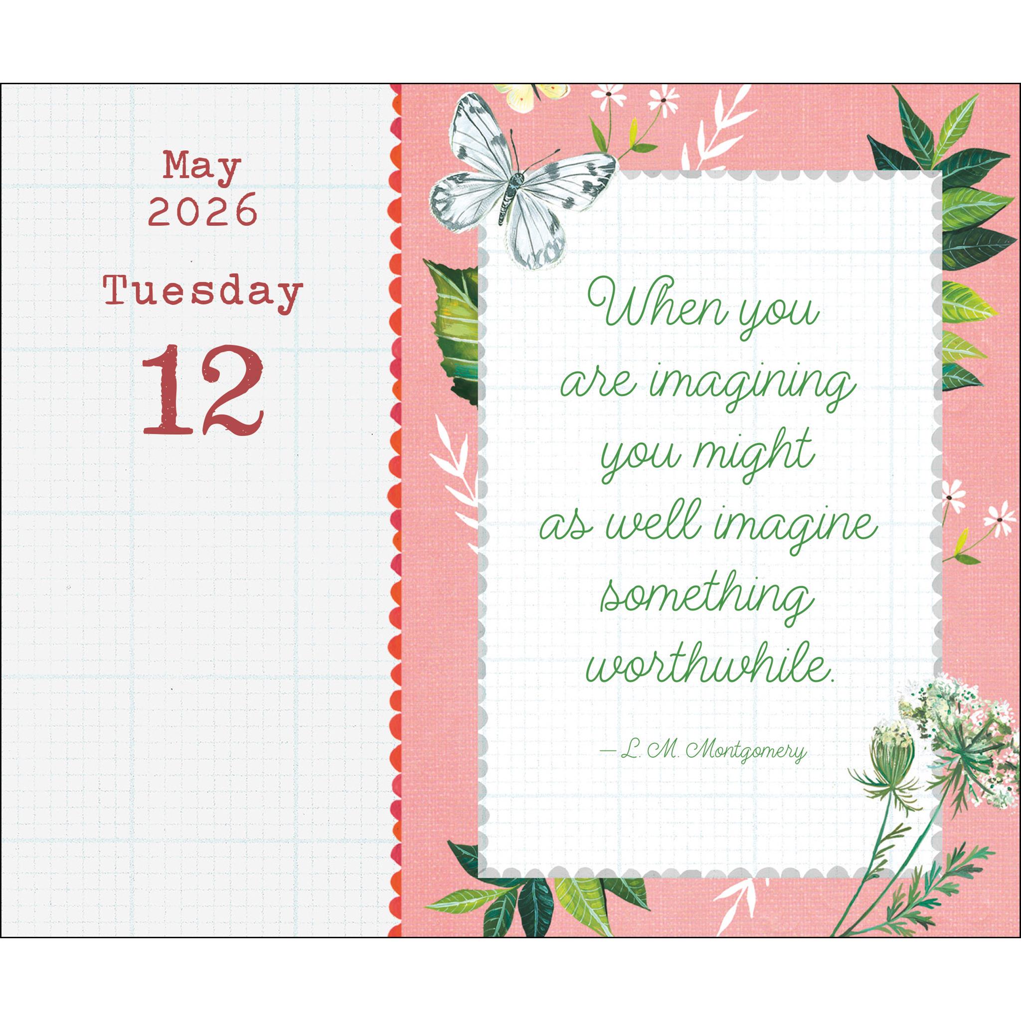Katie Daisy 2026 Box Calendar - Online Only