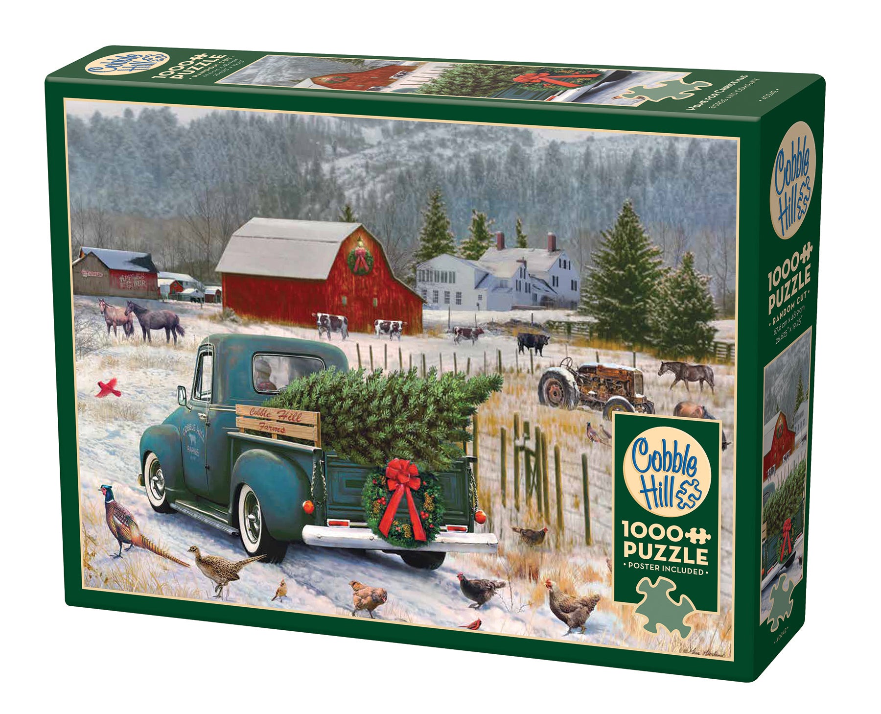 Puzzle exclusif Home for Christmas de 1000 pièces