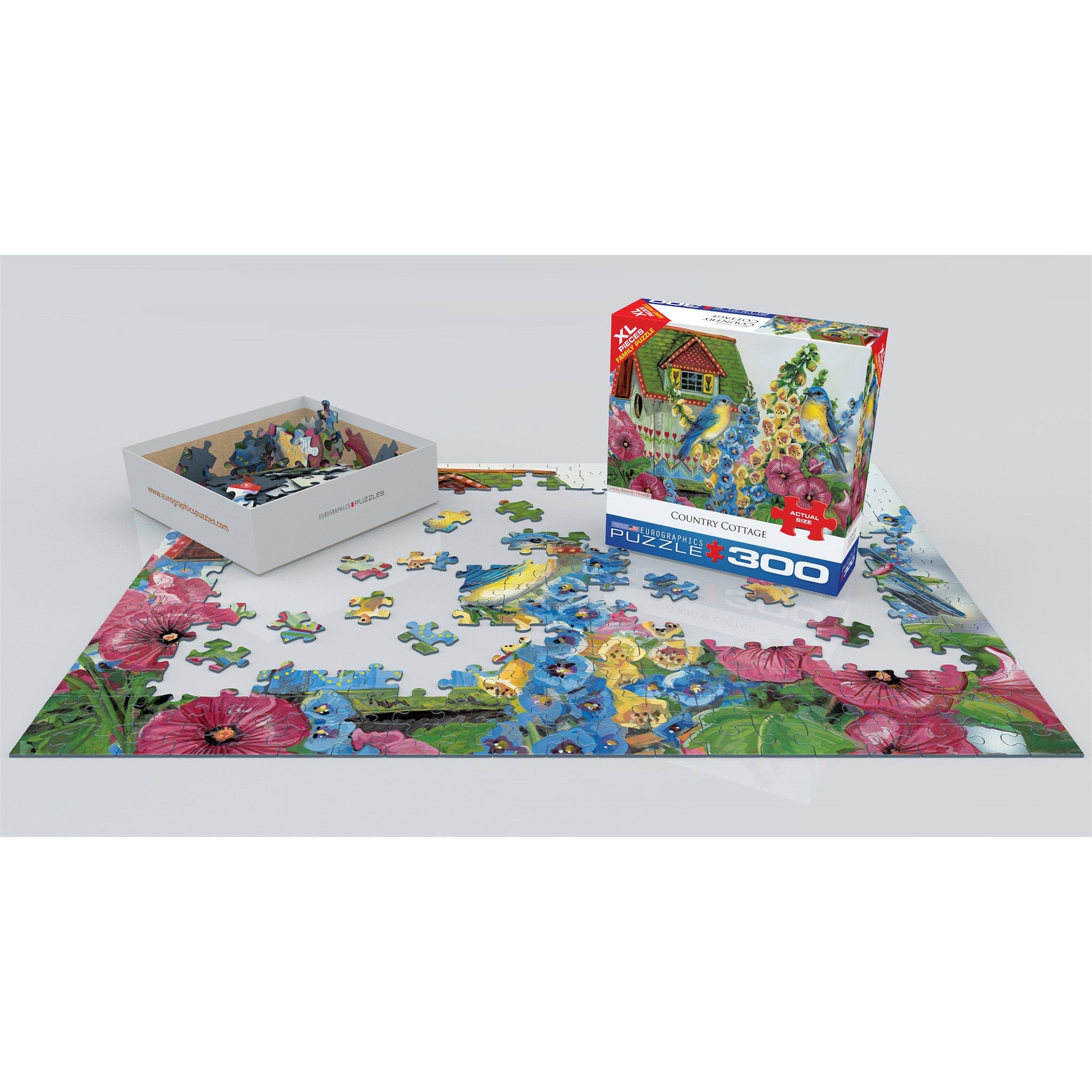 Country Cottage 300 Piece Puzzle - Online Only