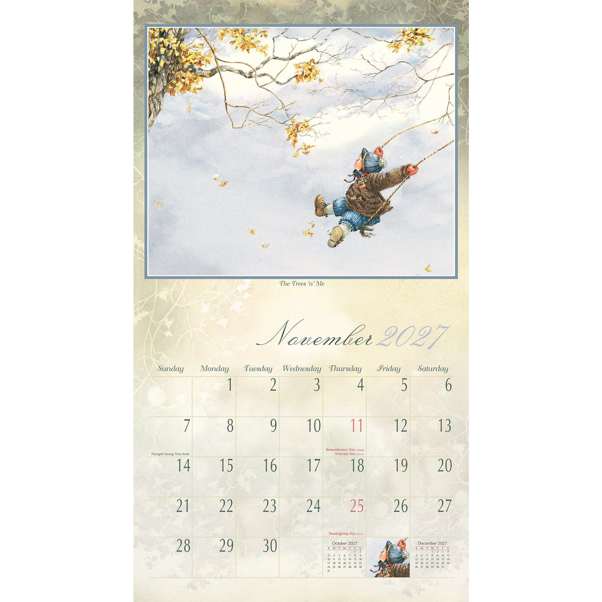 Calendrier mural Forever Young 2027