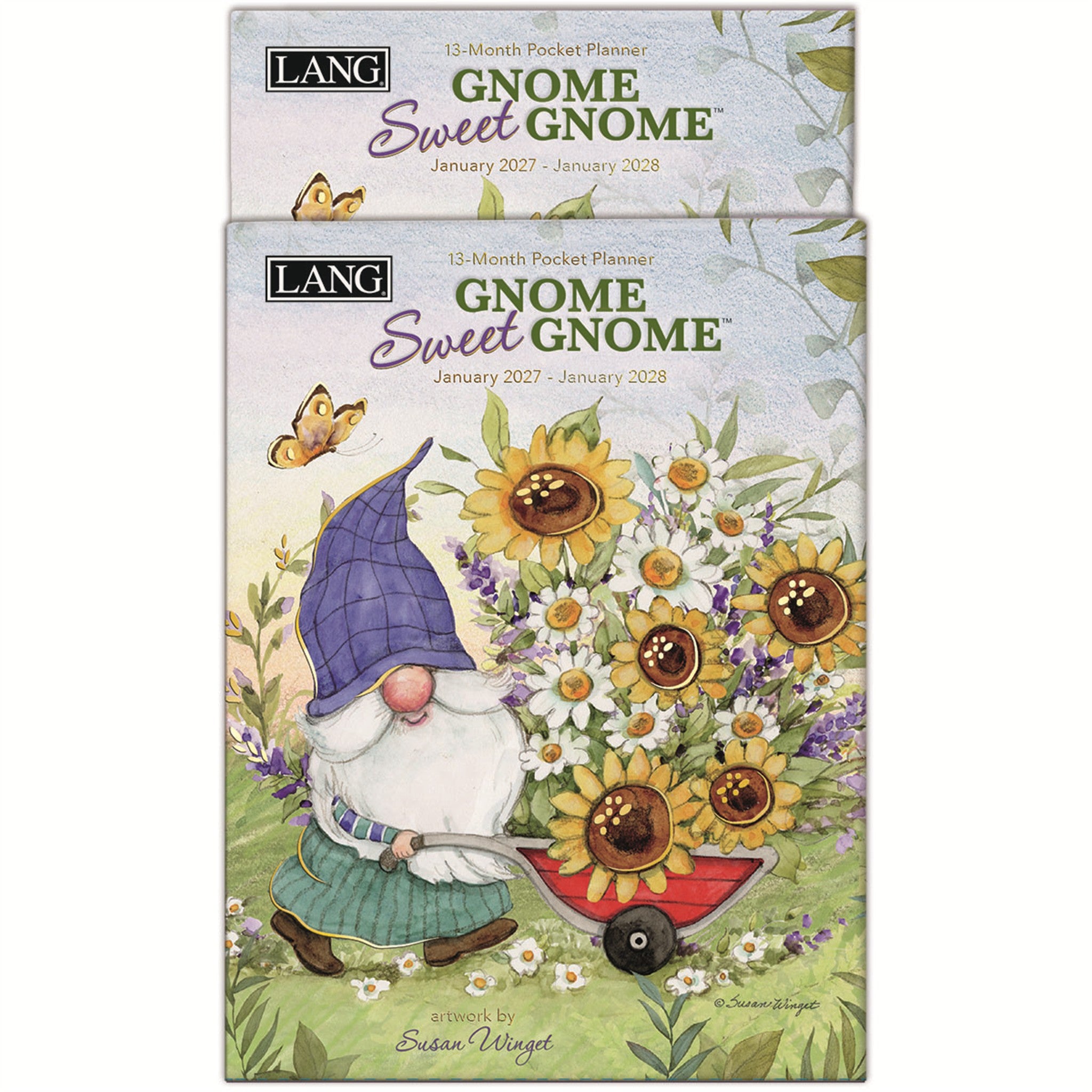 Gnome Sweet Gnome 2027 Monthly Pocket Planner
