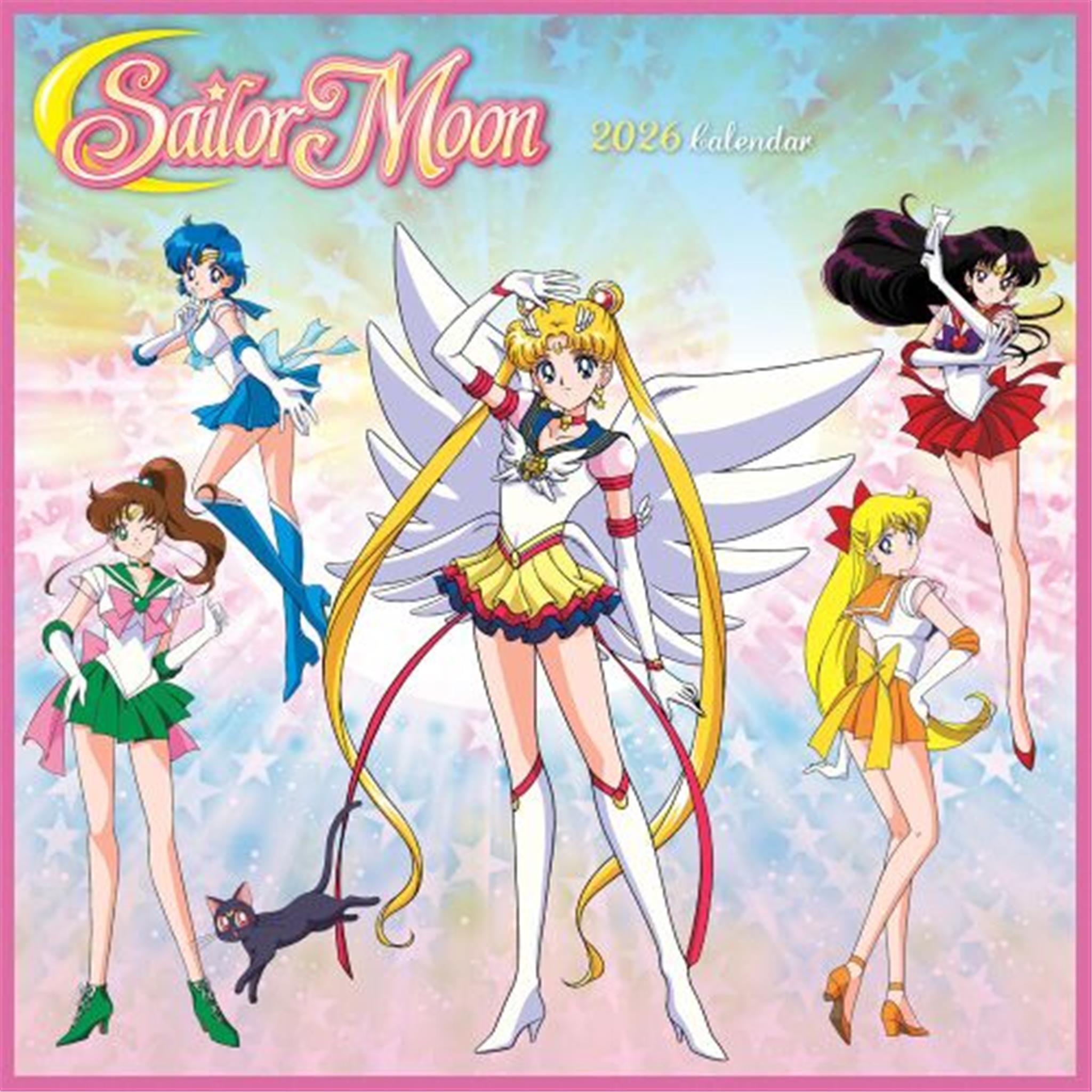 Calendrier mural Sailor Moon 2026