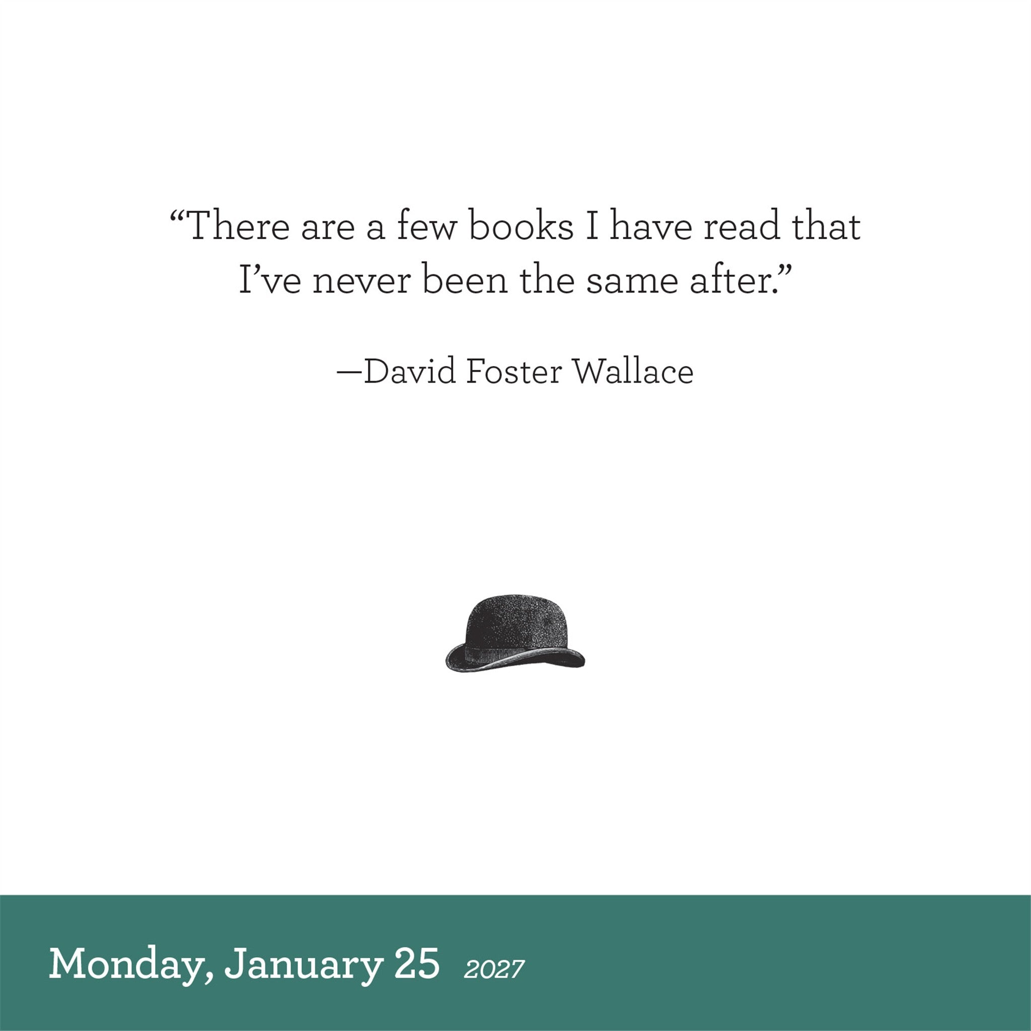 A Book Lover's Year 2027 Box Calendar - Online Only