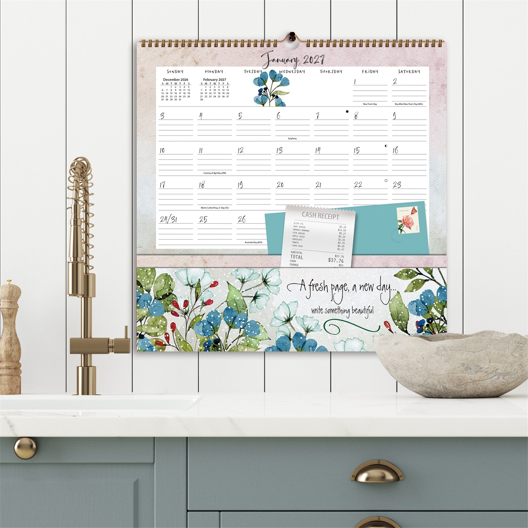 Calendrier mural Country Pleasures Note Nook 2027 – En ligne seulement