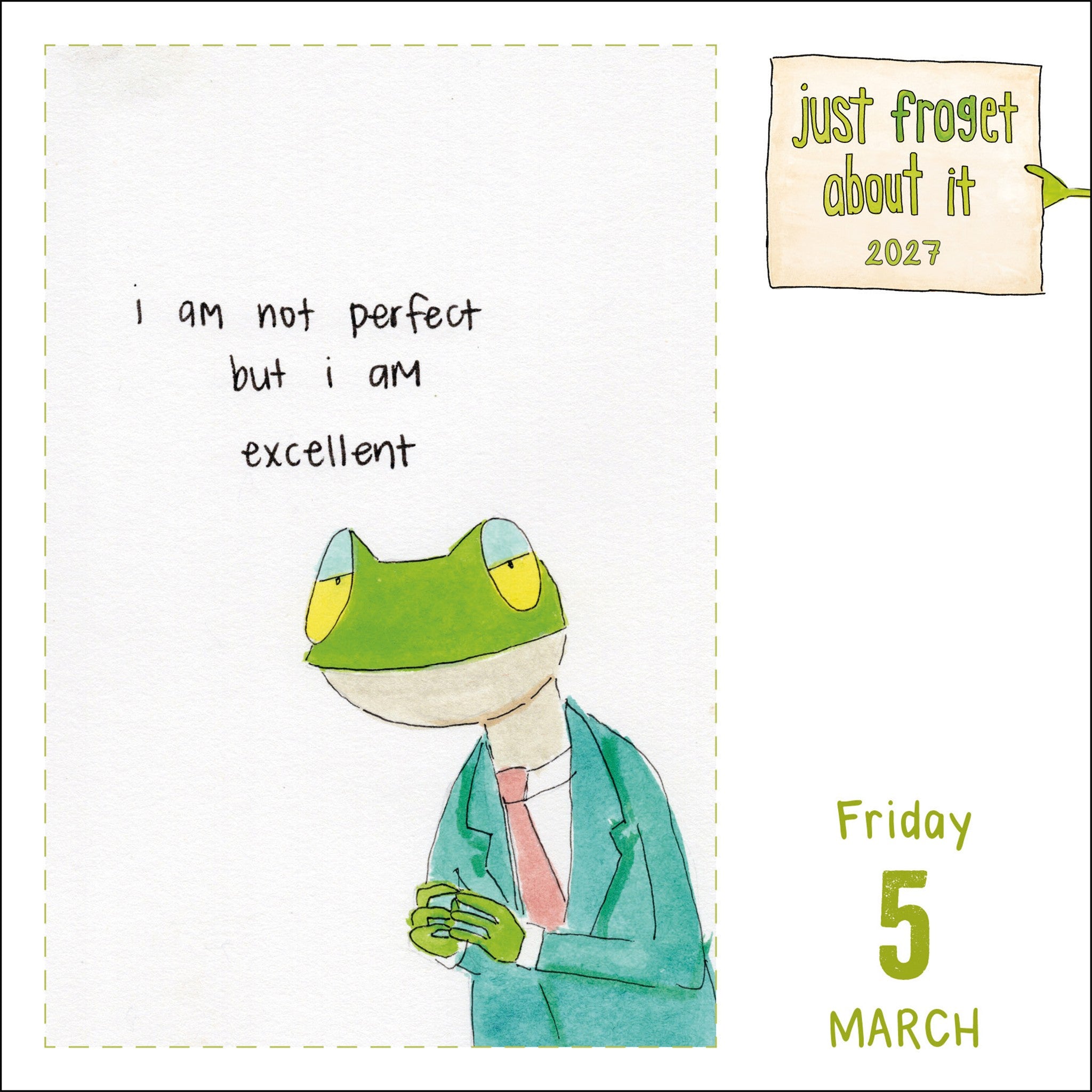 Just Froget About It 2027 Box Calendar