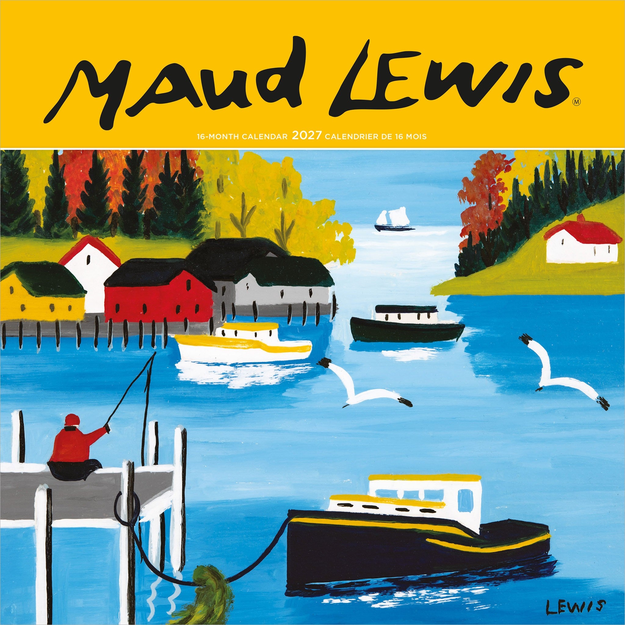 Maud Lewis 2027 Medium Mini Calendar