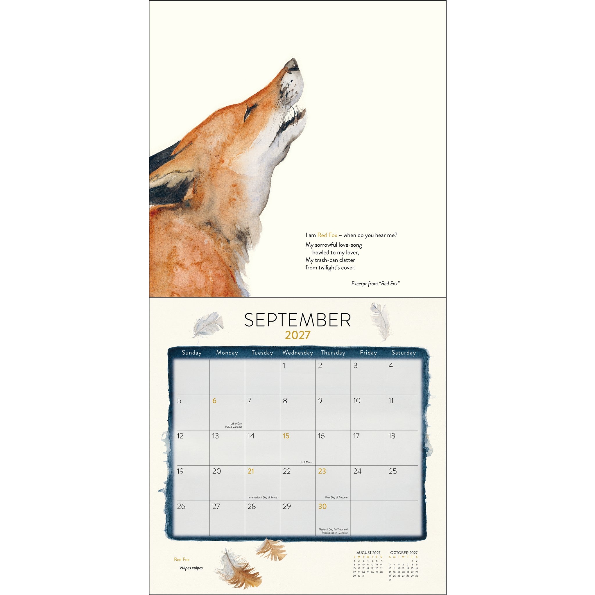 Calendrier mural Lost Spells 2027 - Exclusivement en ligne