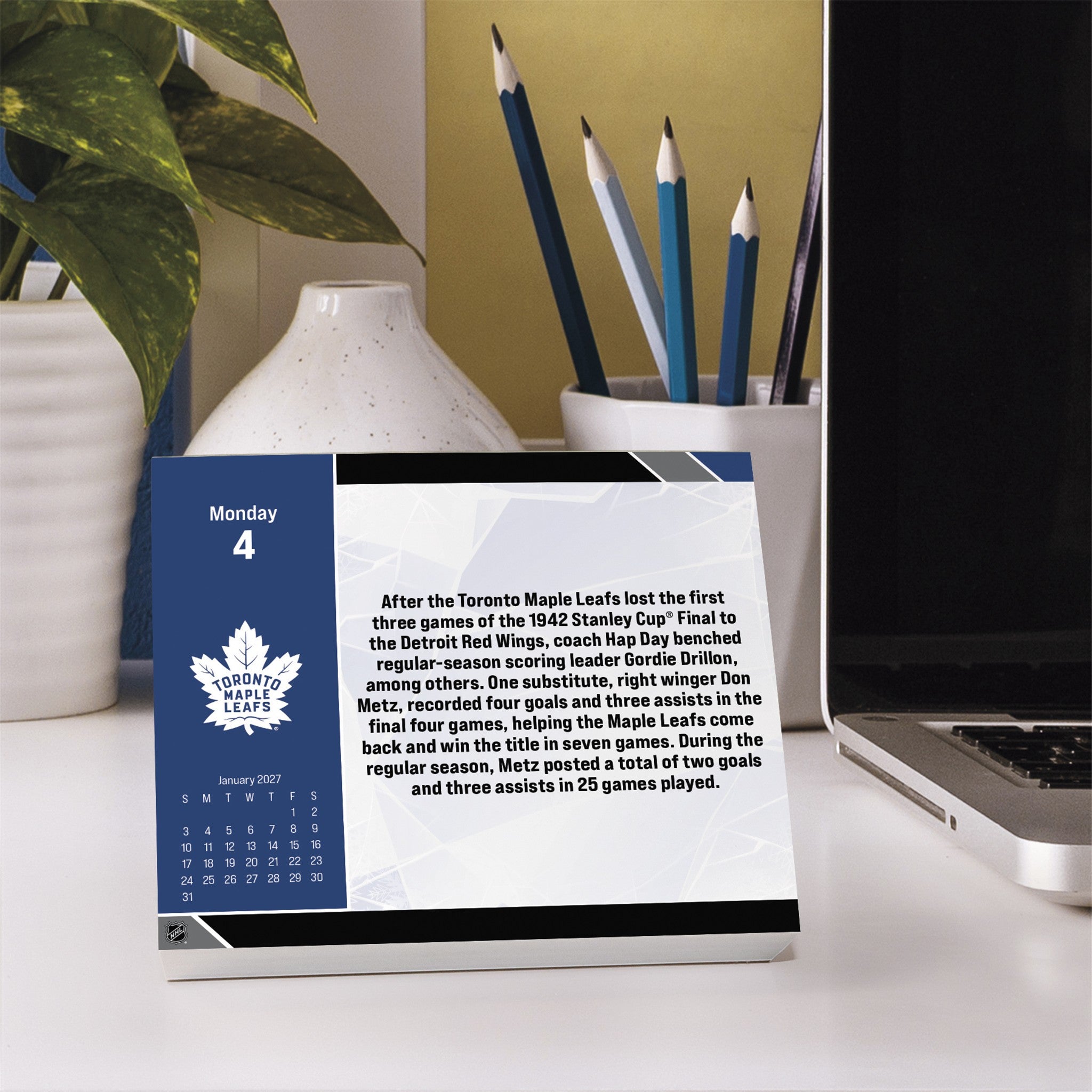 Calendrier en boîte LNH 2027