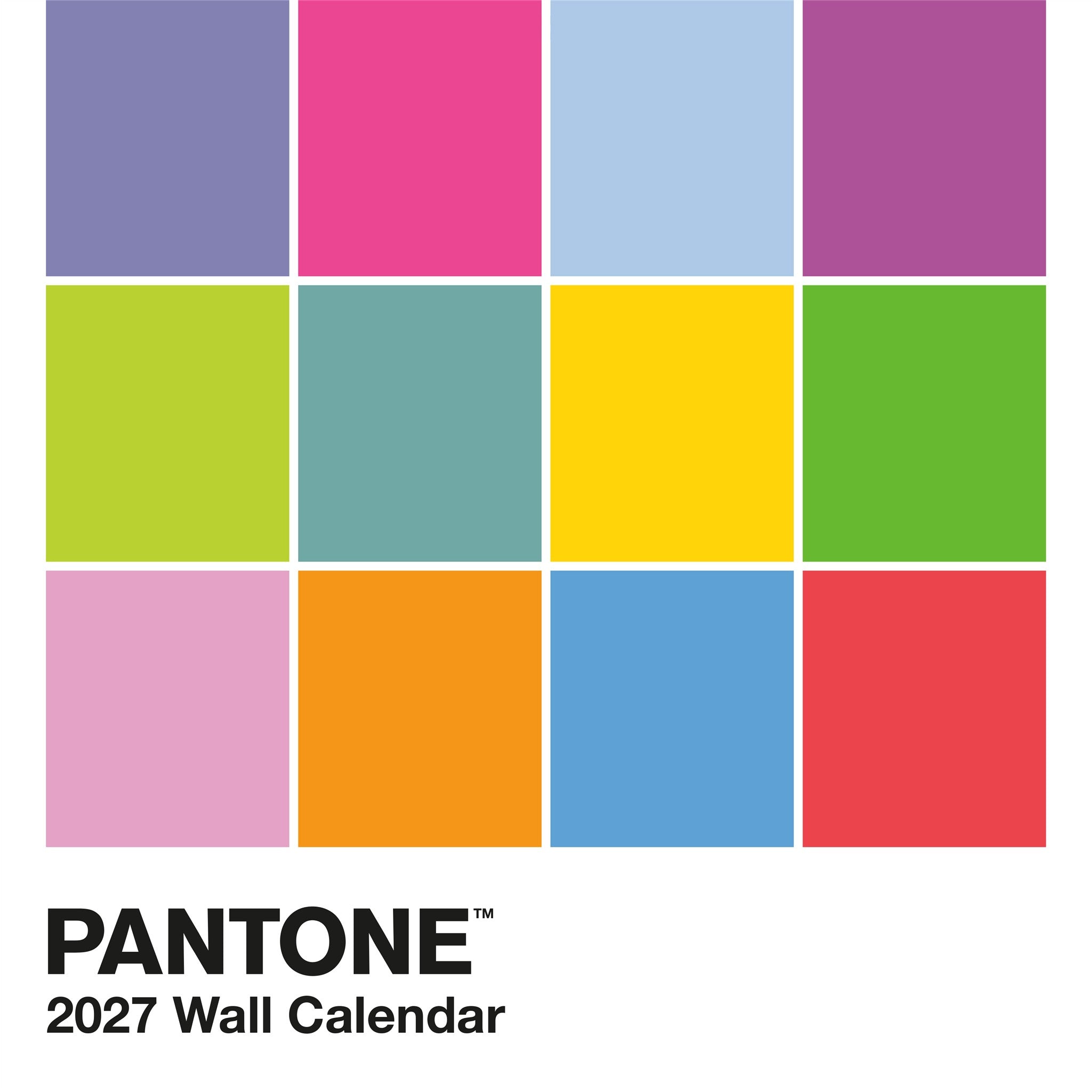 Pantone 2027 Wall Calendar - Online Only