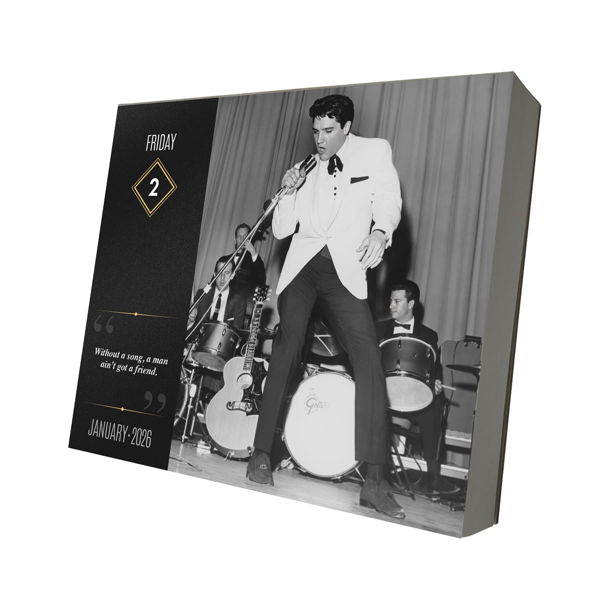 Calendrier Elvis Presley 2026