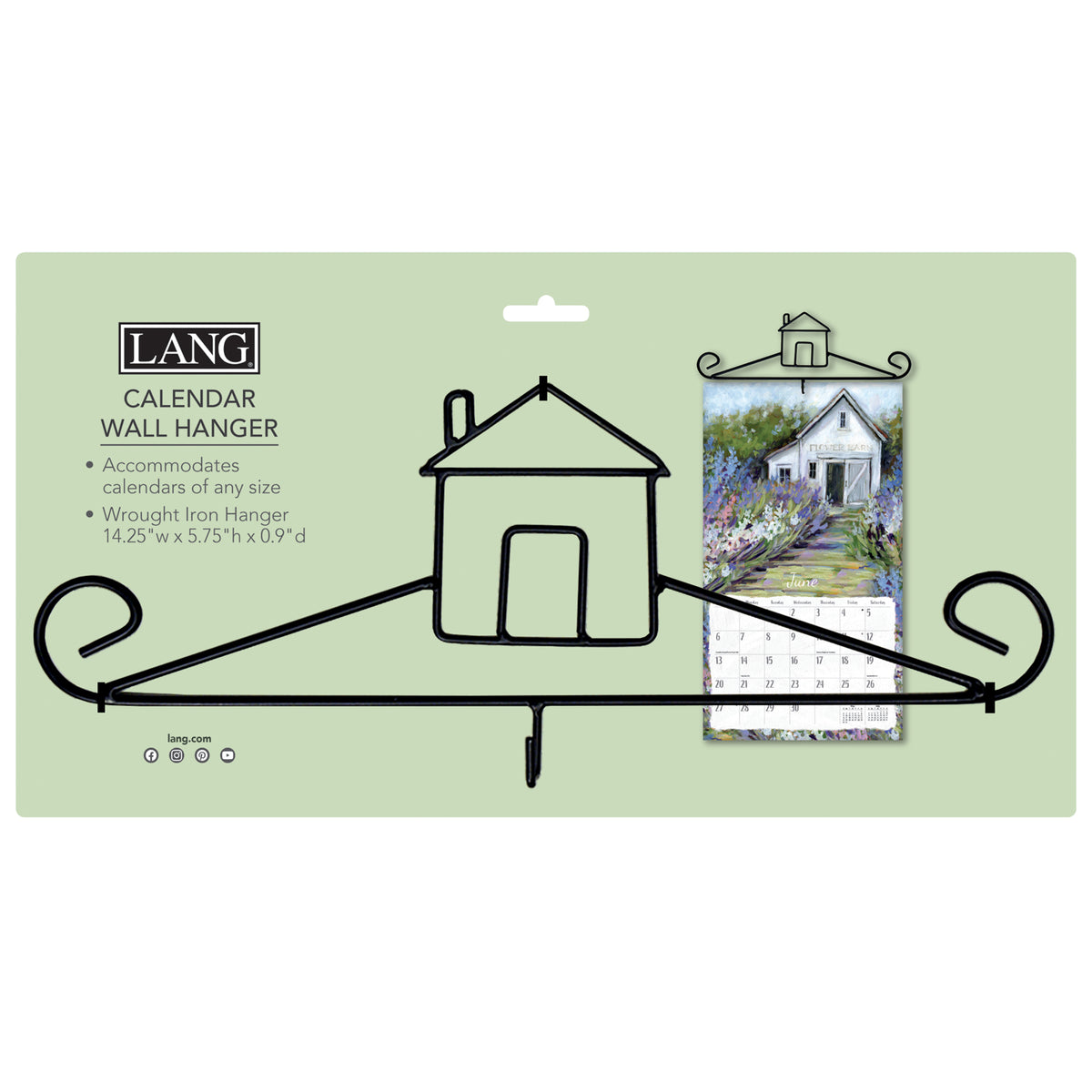 Home Wrought Iron Calendar Hanger