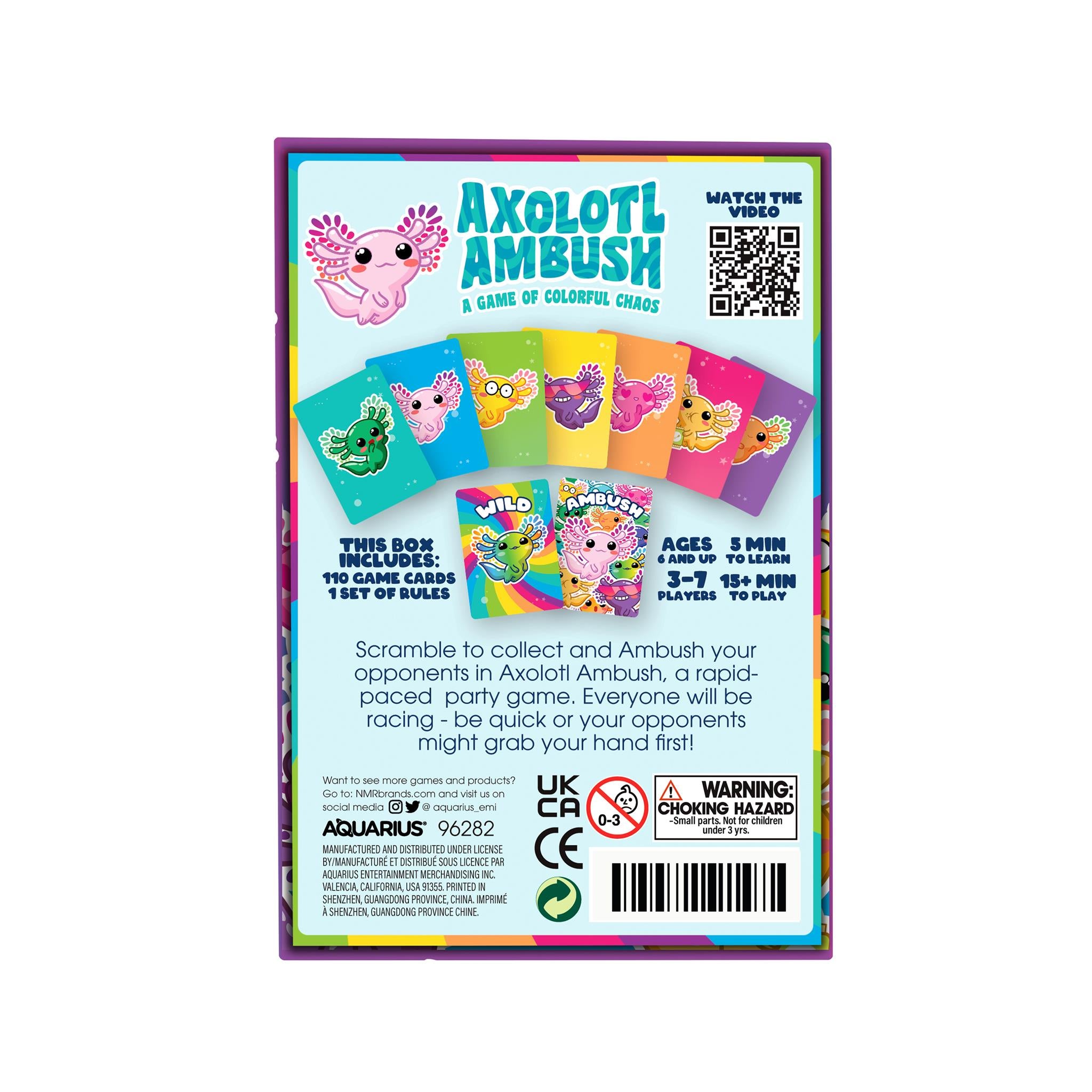 Axolotl Ambush Card Game
