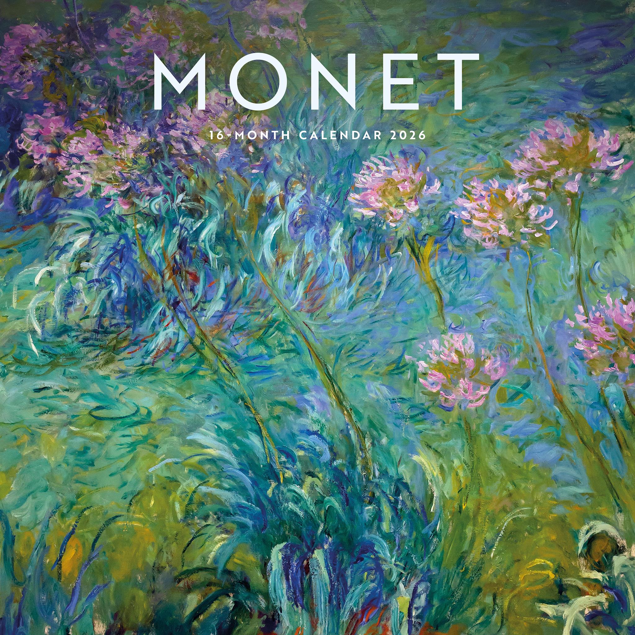 Calendrier mural Monet 2026
