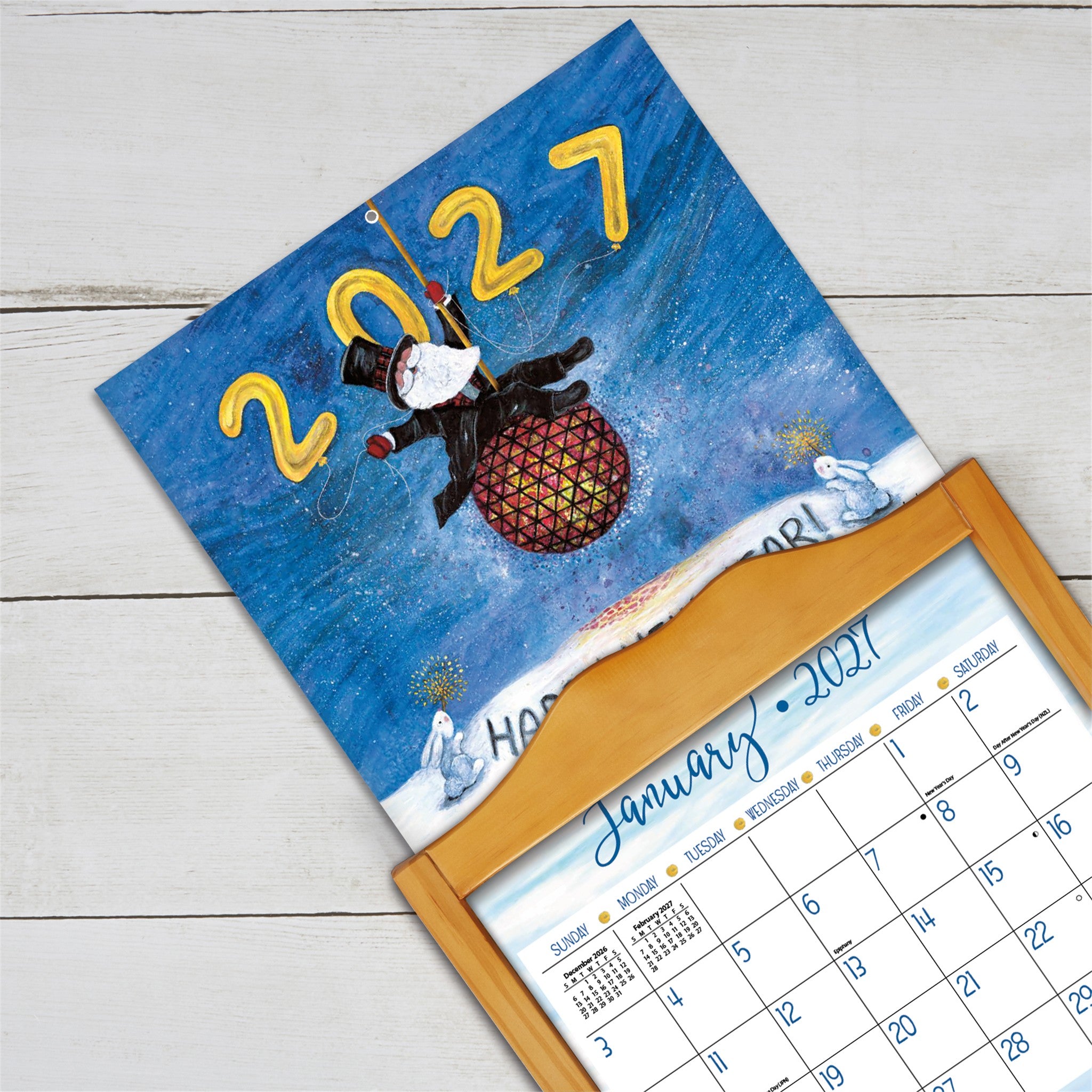 Calendrier mural 2027 Mes objets préférés – En ligne seulement