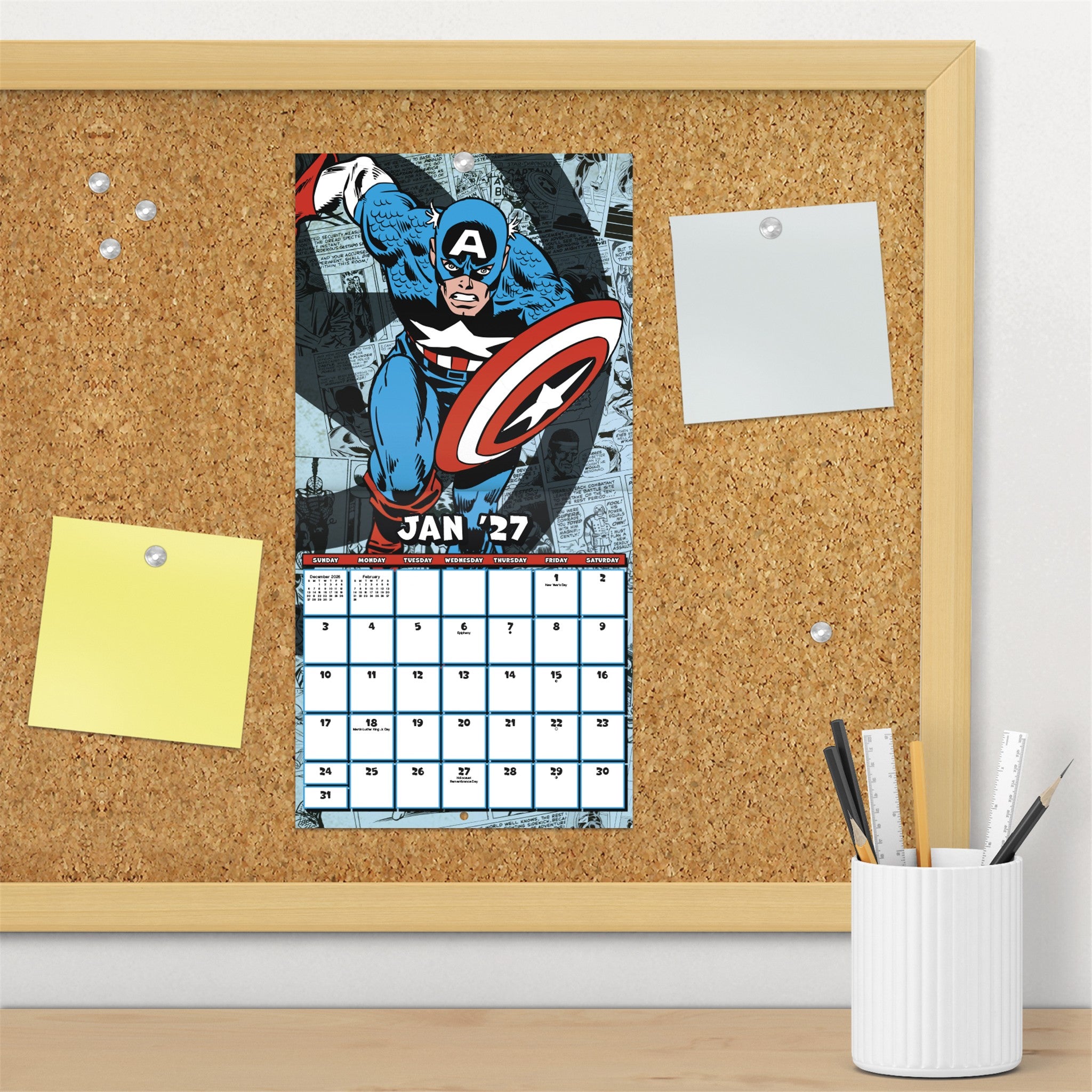 Mini Calendrier Marvel Comics 2027