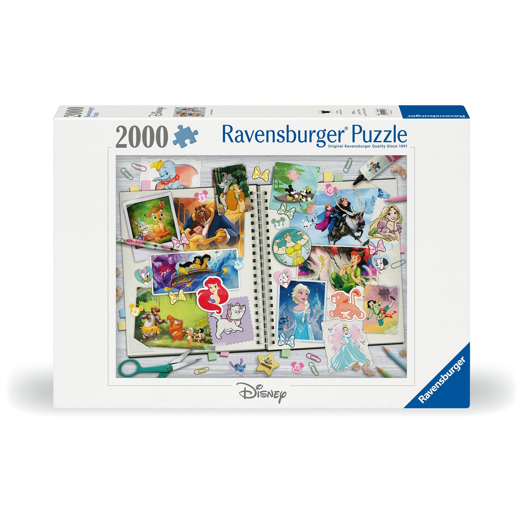 Disney Scrapbook 2000 Piece Puzzle
