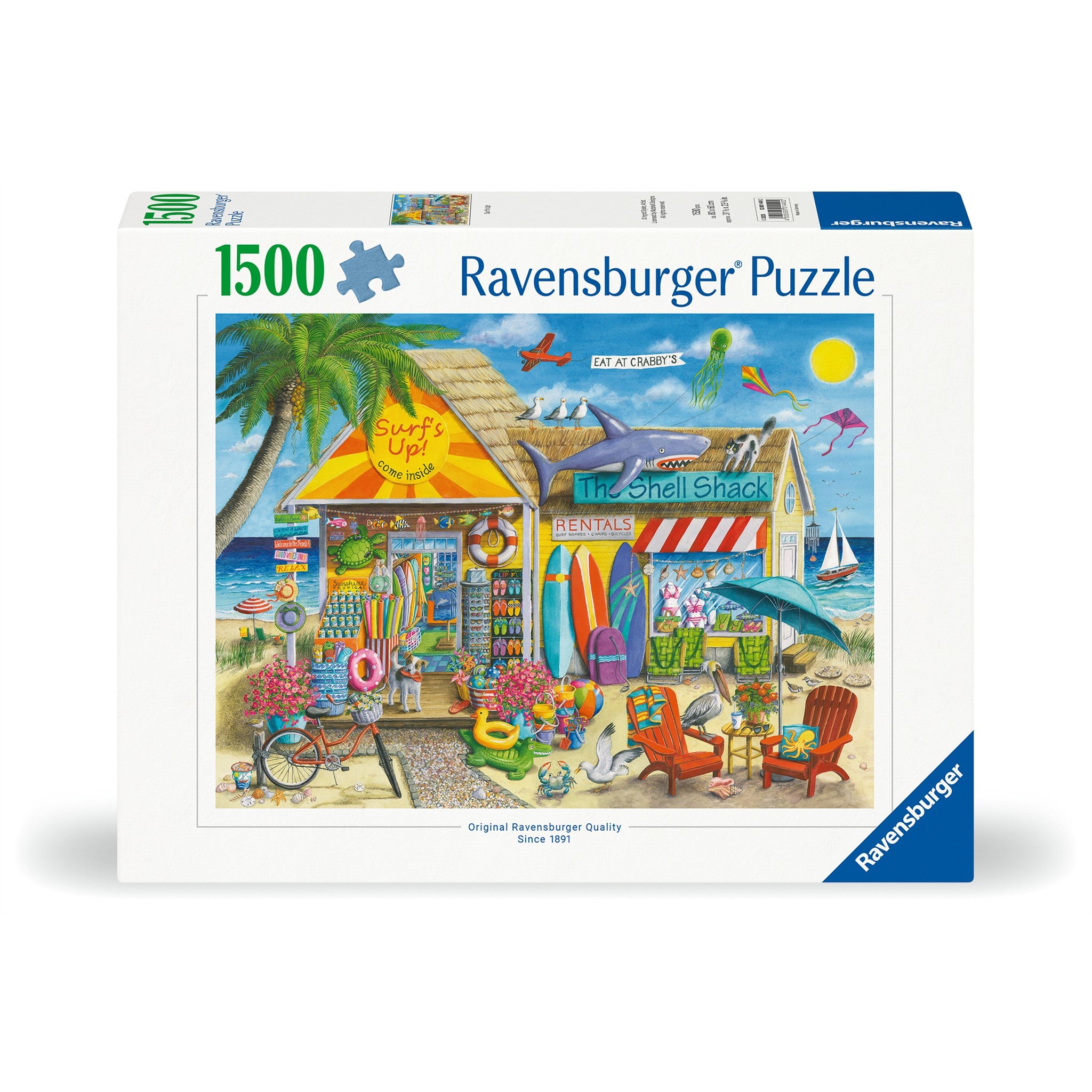 Surf's Up! 1500 Piece Puzzle