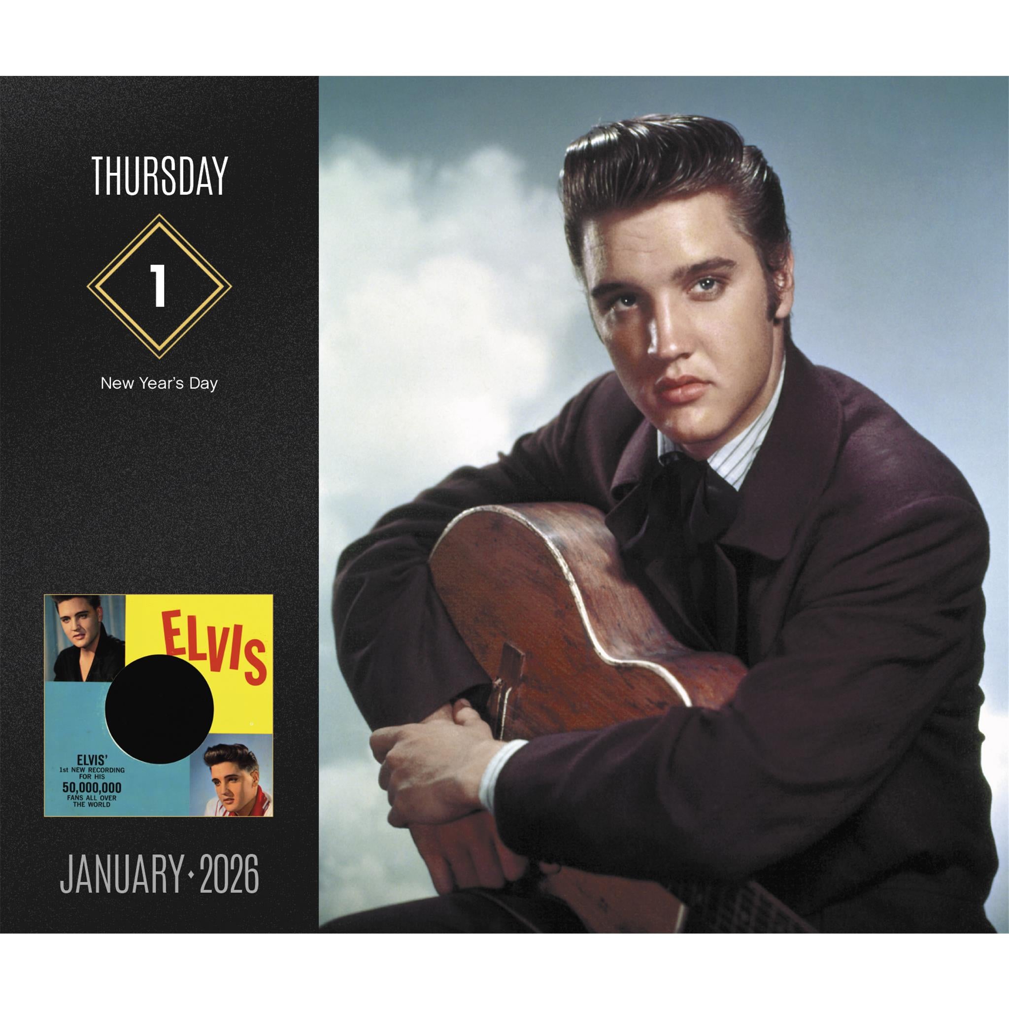 Calendrier Elvis Presley 2026