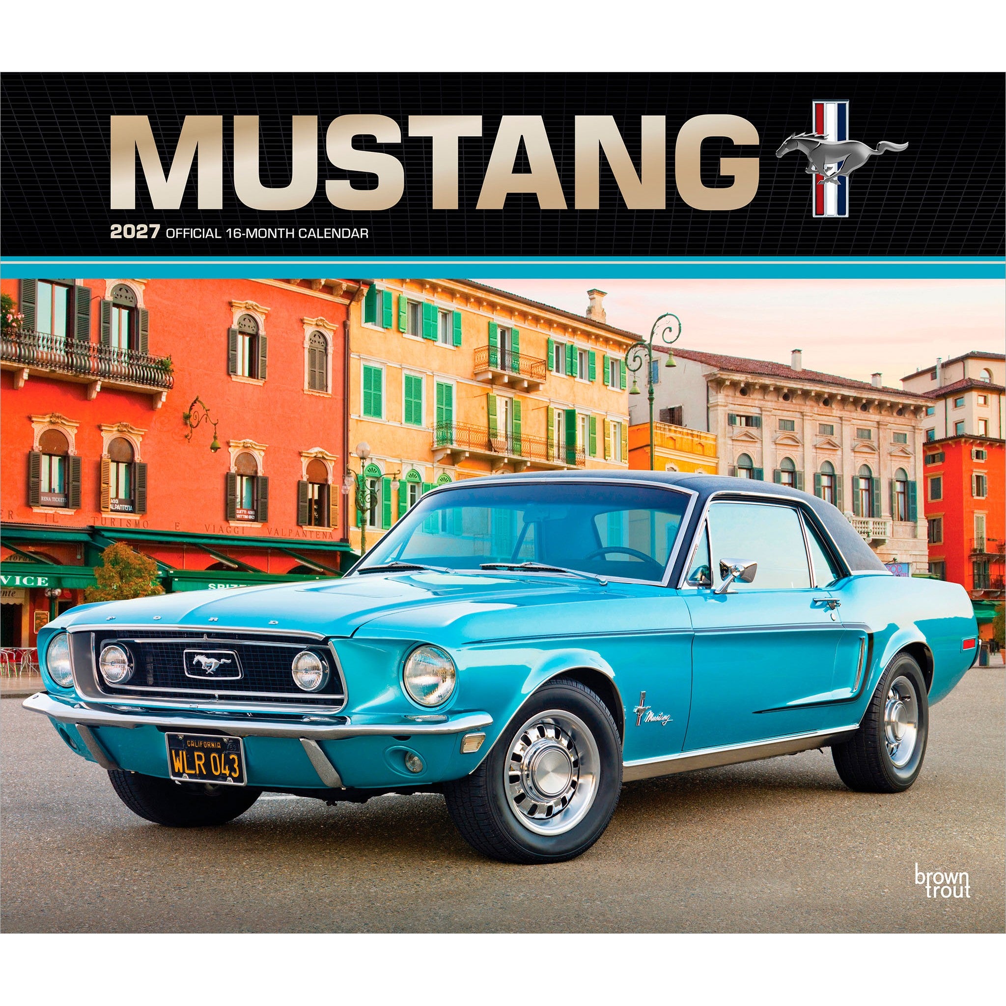 Mustang 2027 Wall Calendar