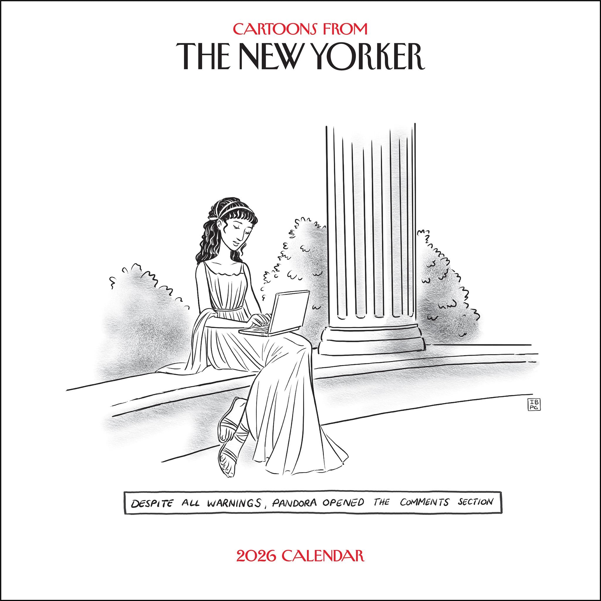 Calendrier mural 2026 des dessins du New Yorker - Disponible uniquement en ligne