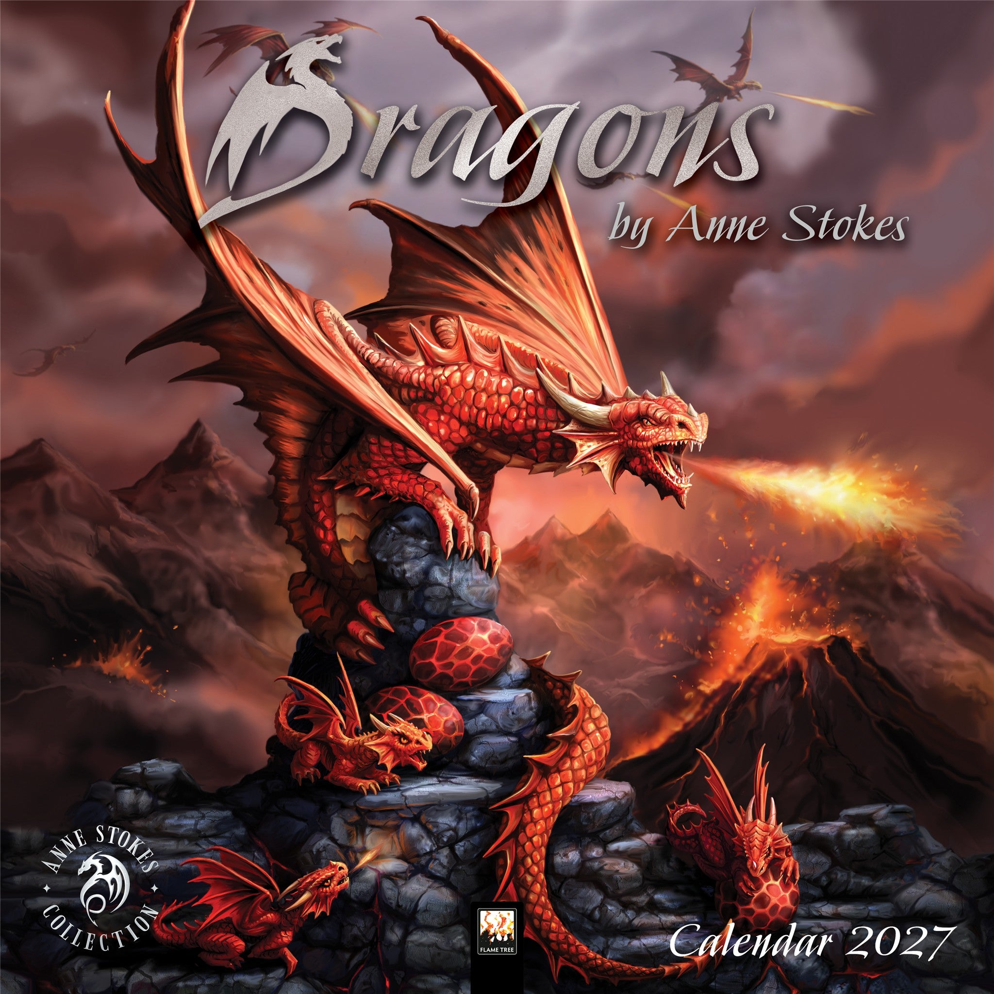 Dragons by Anne Stokes 2027 Wall Calendar - Online Only