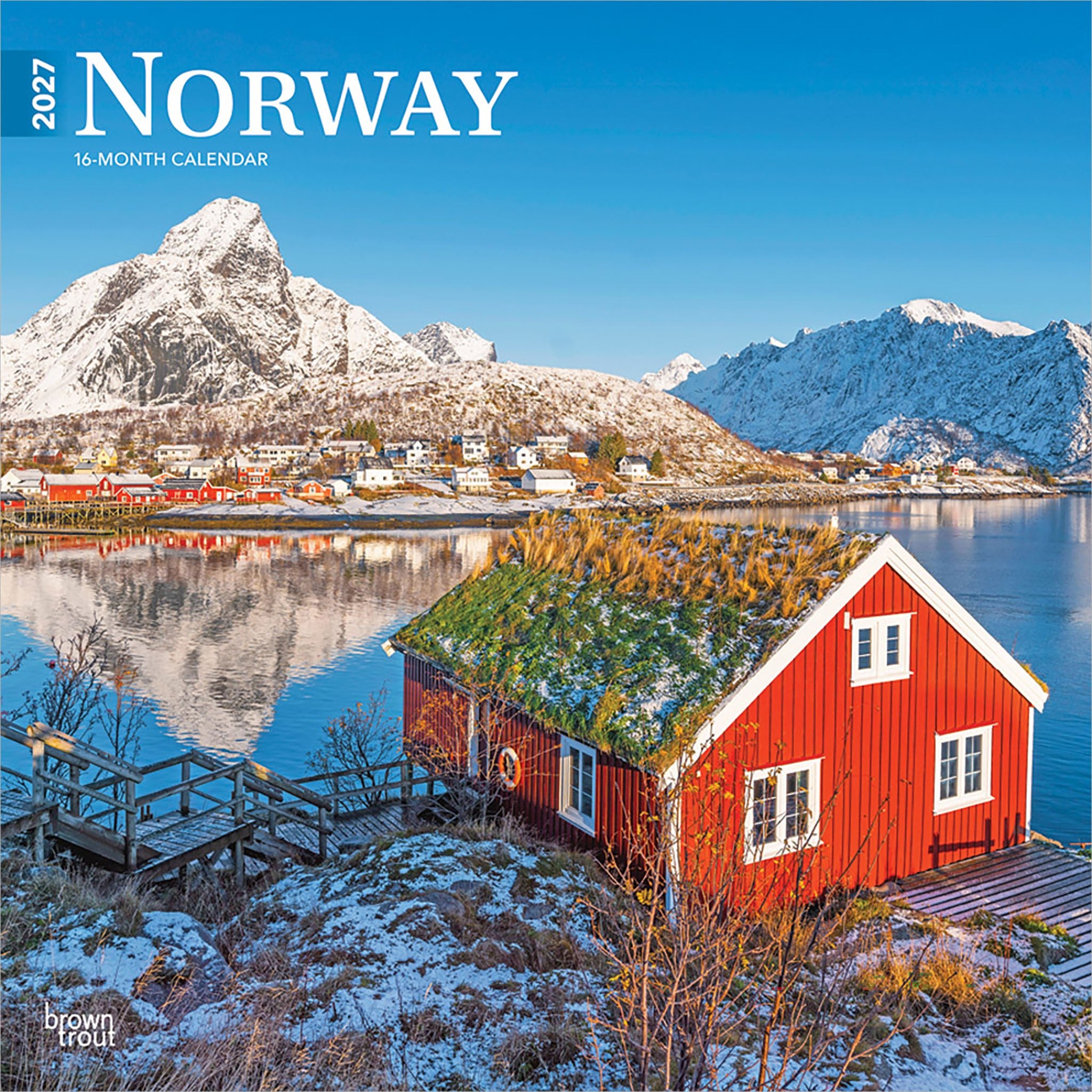 Norway 2027 Wall Calendar