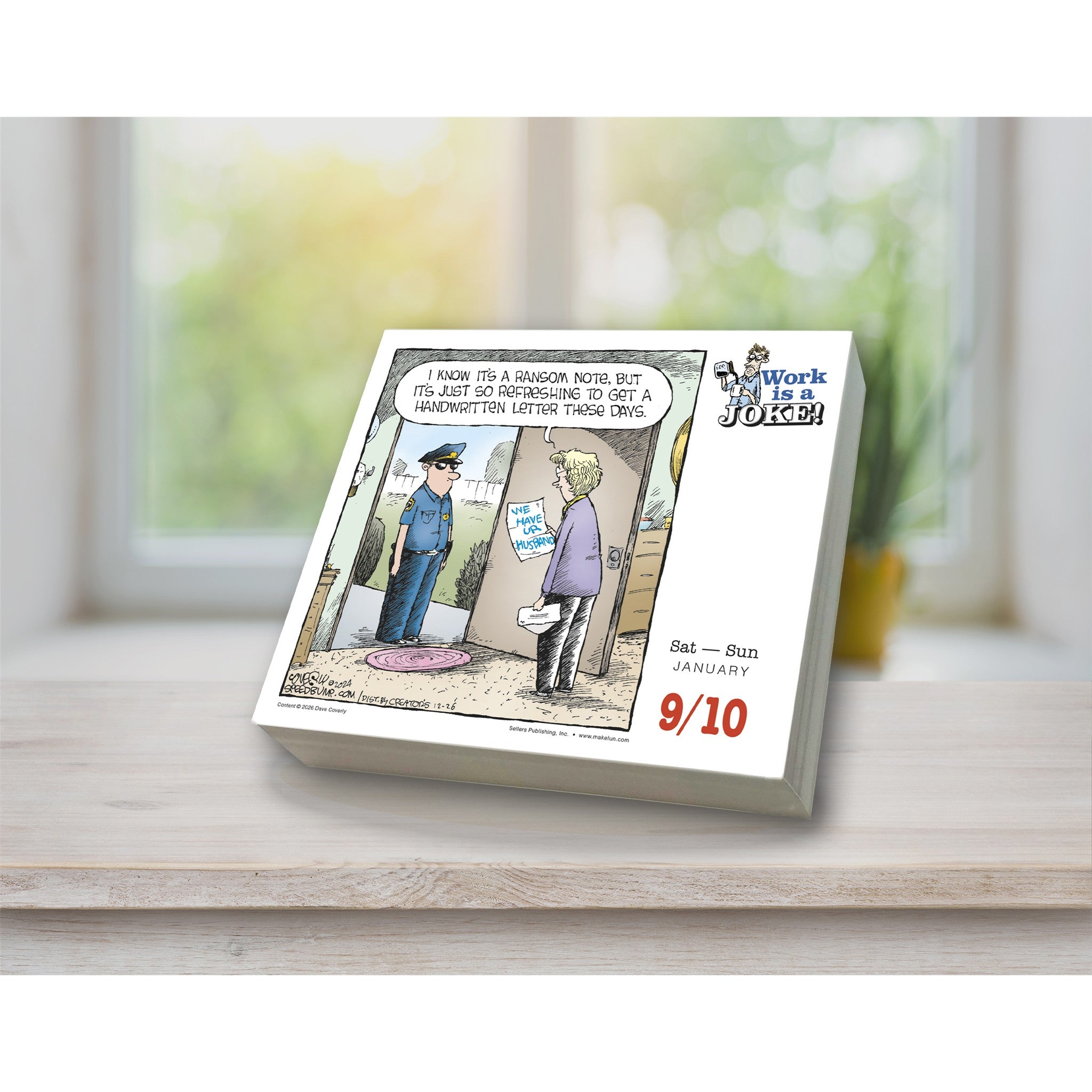 Work is a Joke 2027 Box Calendar