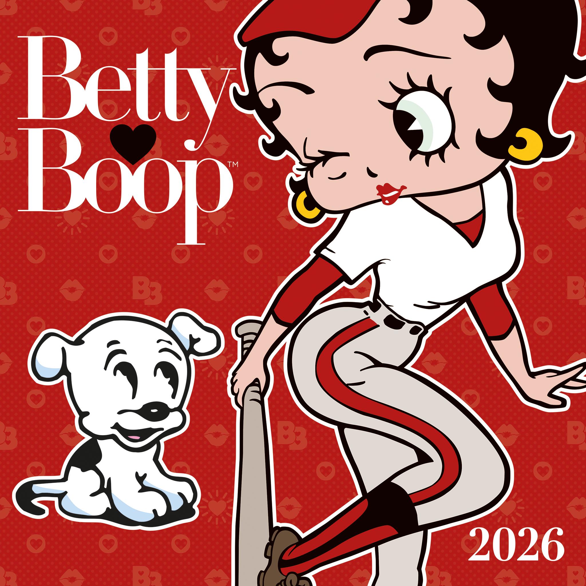 Calendrier mural Betty Boop 2026