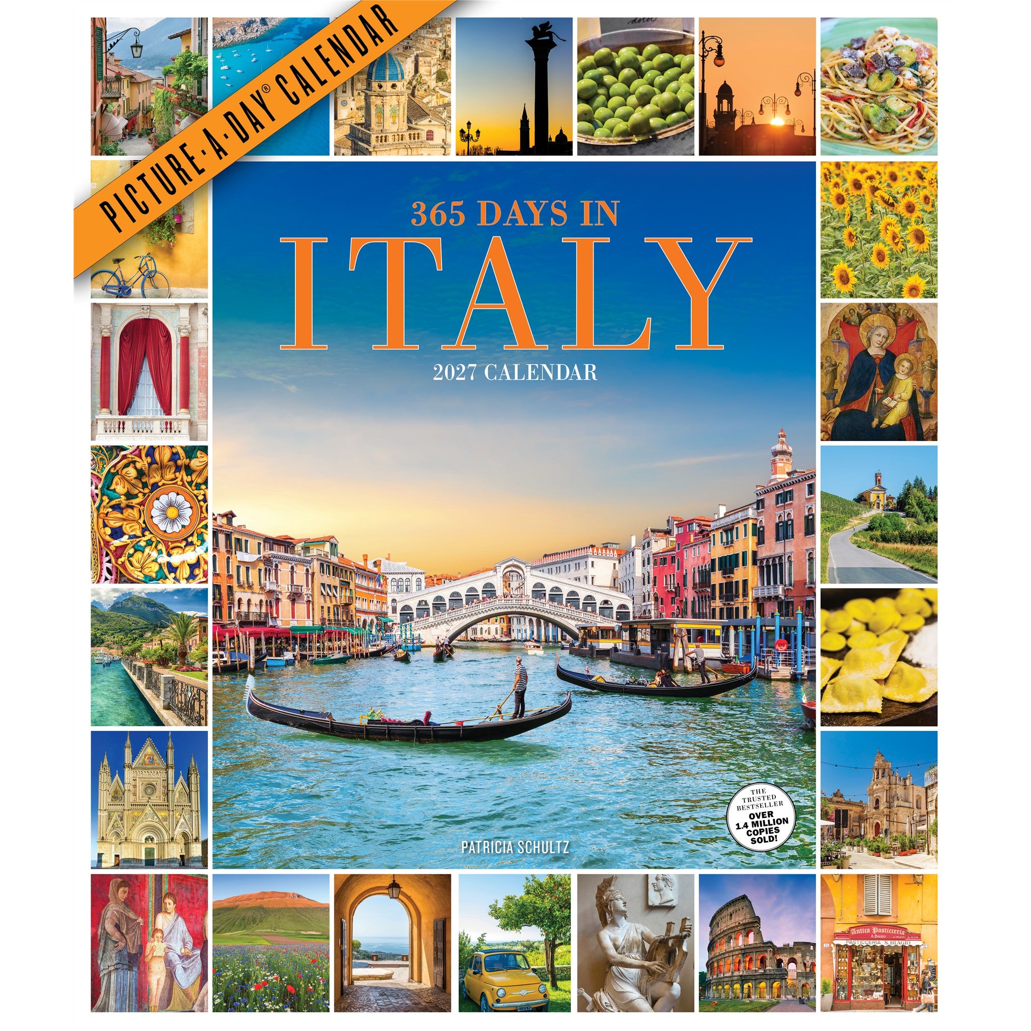 365 Days in Italy 2027 Wall Calendar