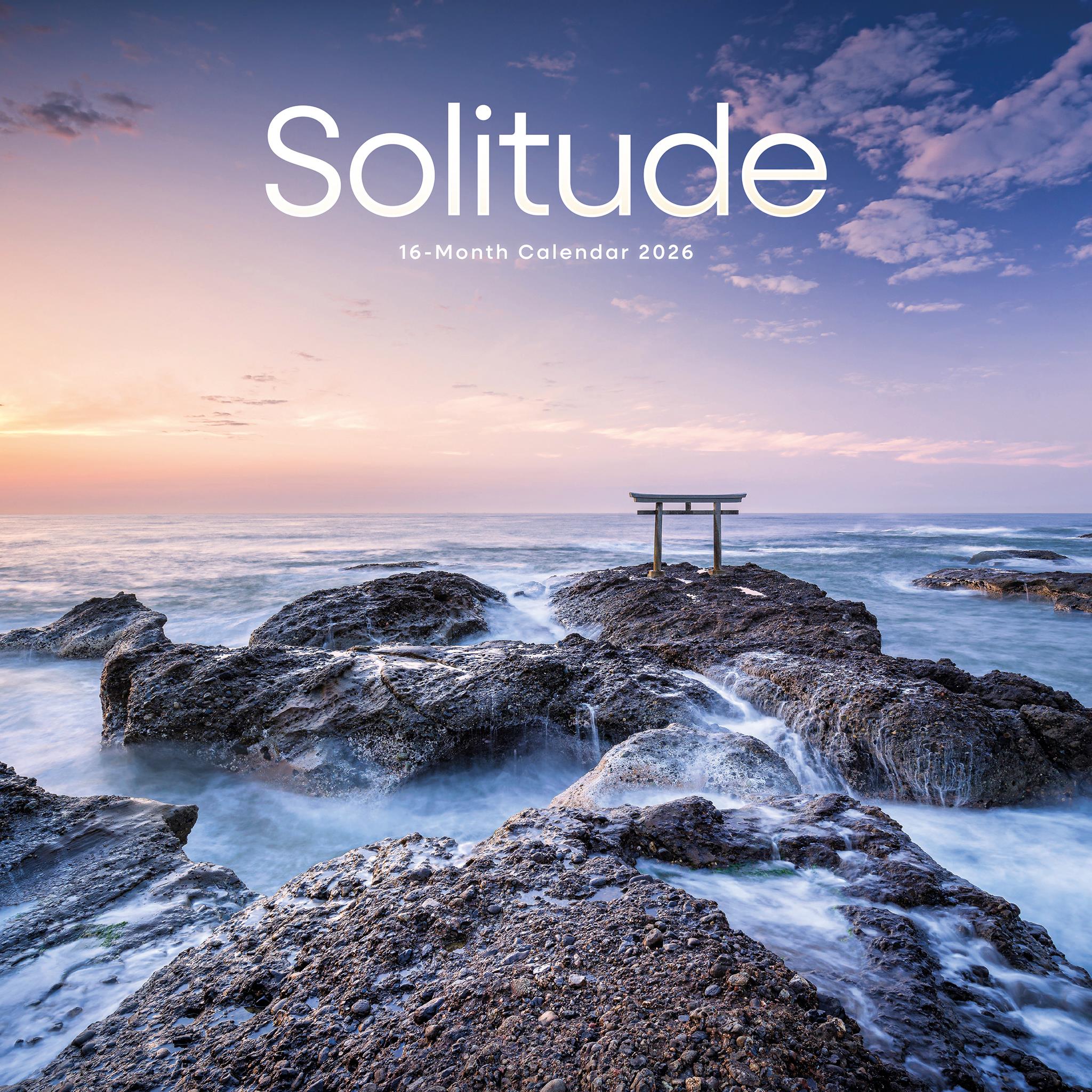 Calendrier mural Solitude 2026