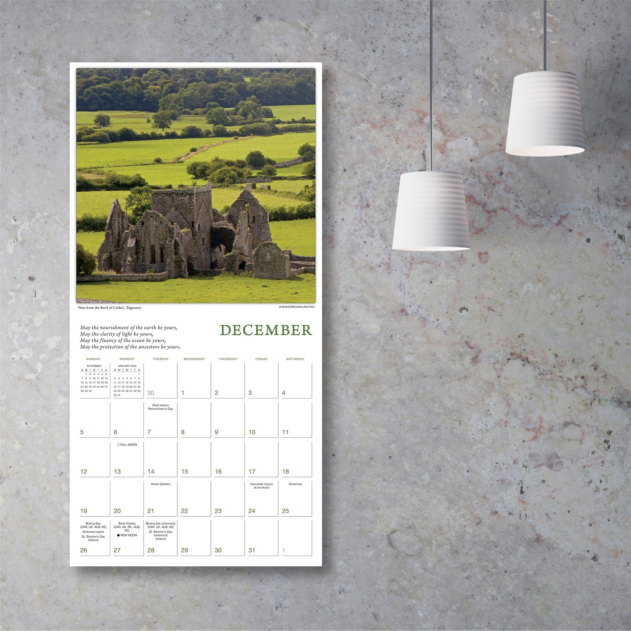 The Spirit of Ireland 2027 Wall Calendar