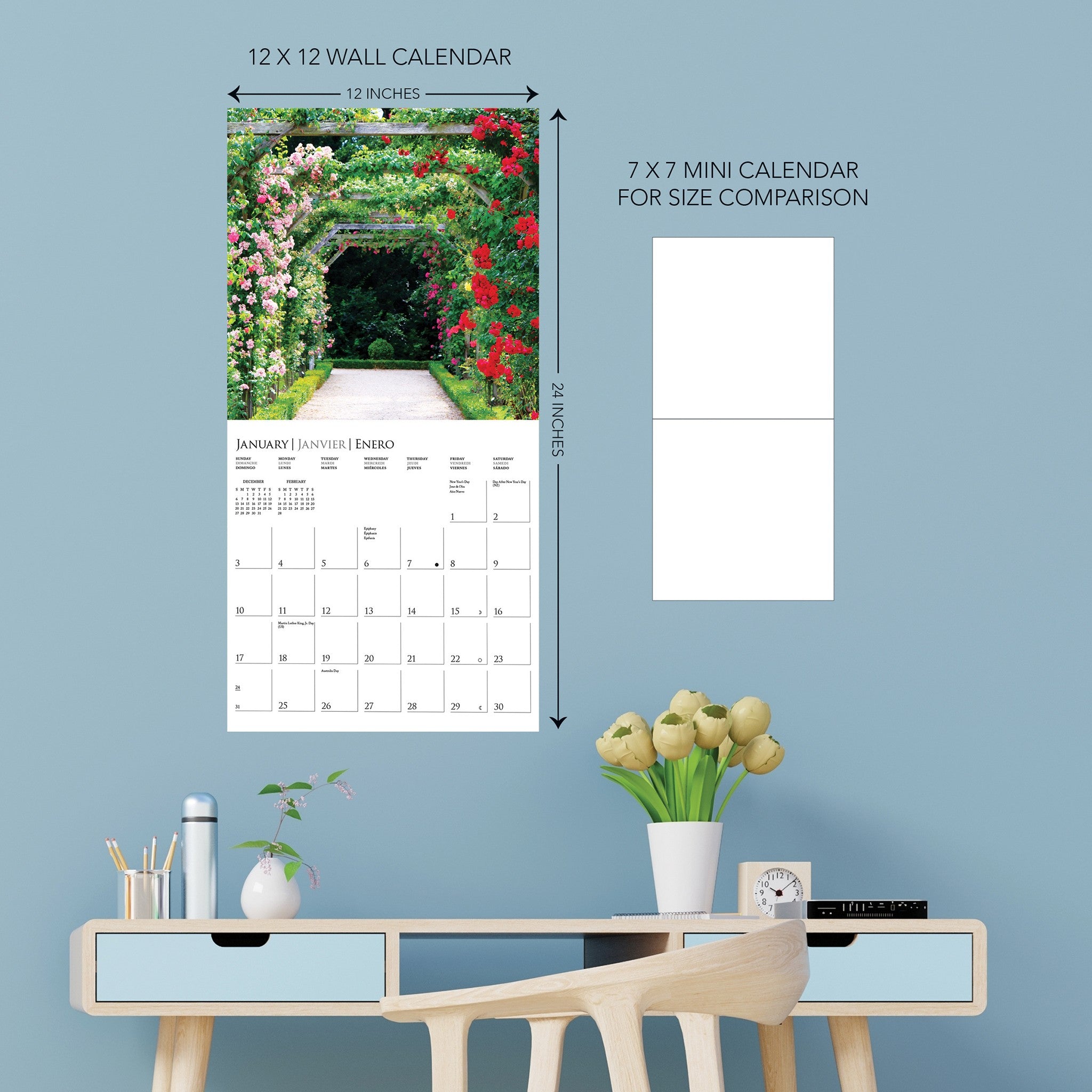 In the Garden 2027 Wall Calendar - Online Only