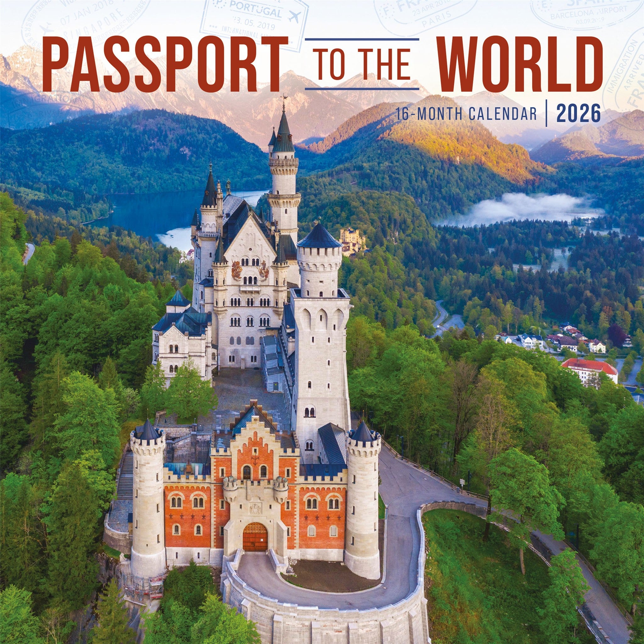 Passport to the World 2027 Mini Calendar