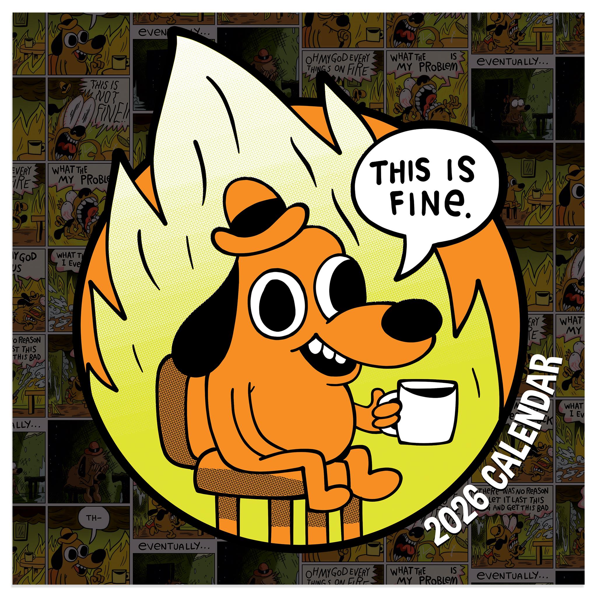 Mini-calendrier This is Fine 2026
