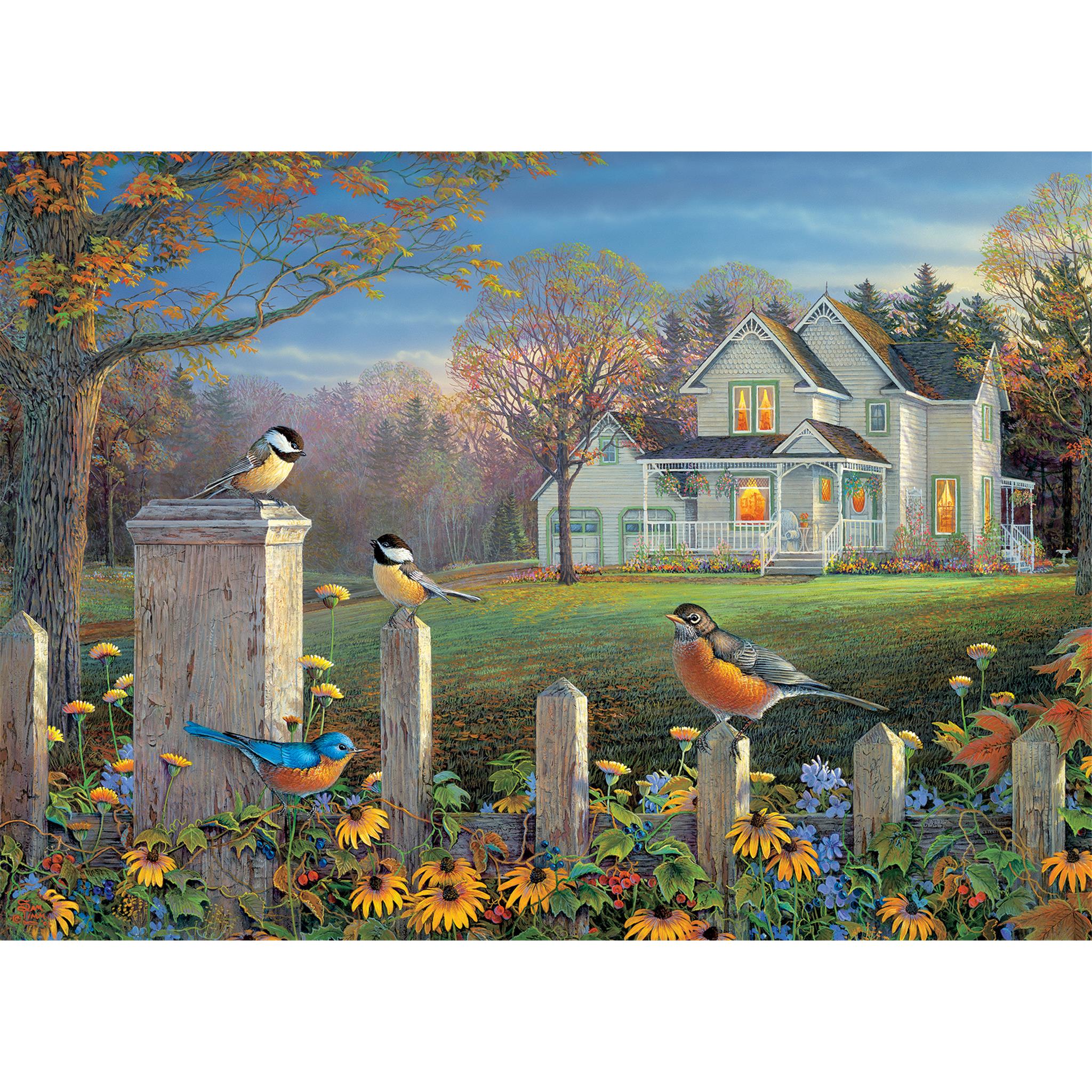 Evening Birds 1000 Piece Puzzle Cobble Hill