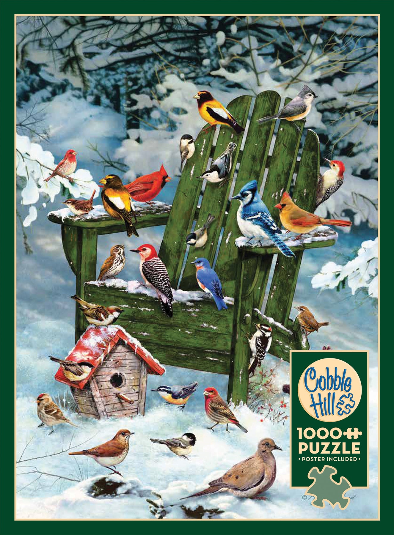 For the Birds Exclusive 1000 Piece Puzzle